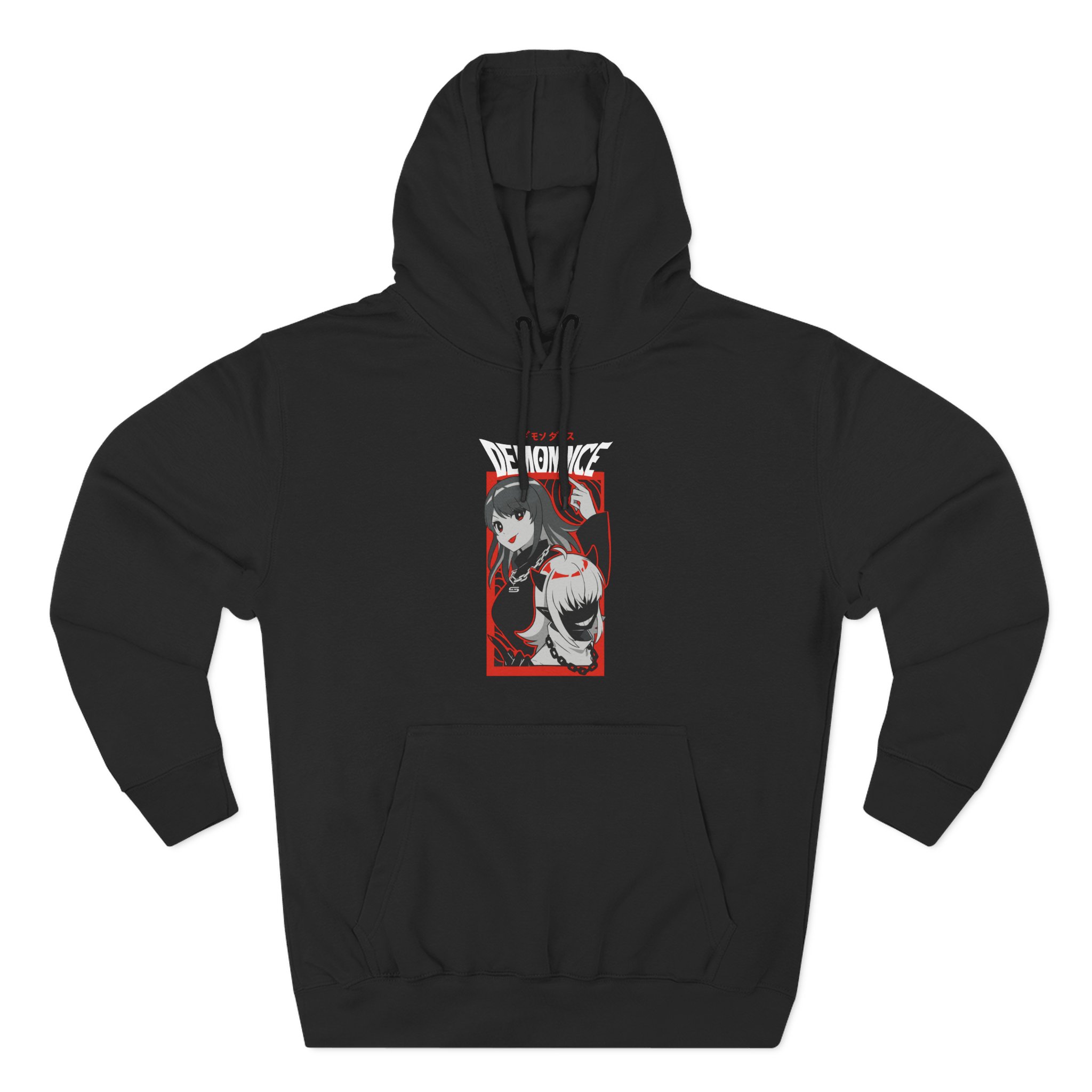 Demondice Three-Panel Fleece Hoodie