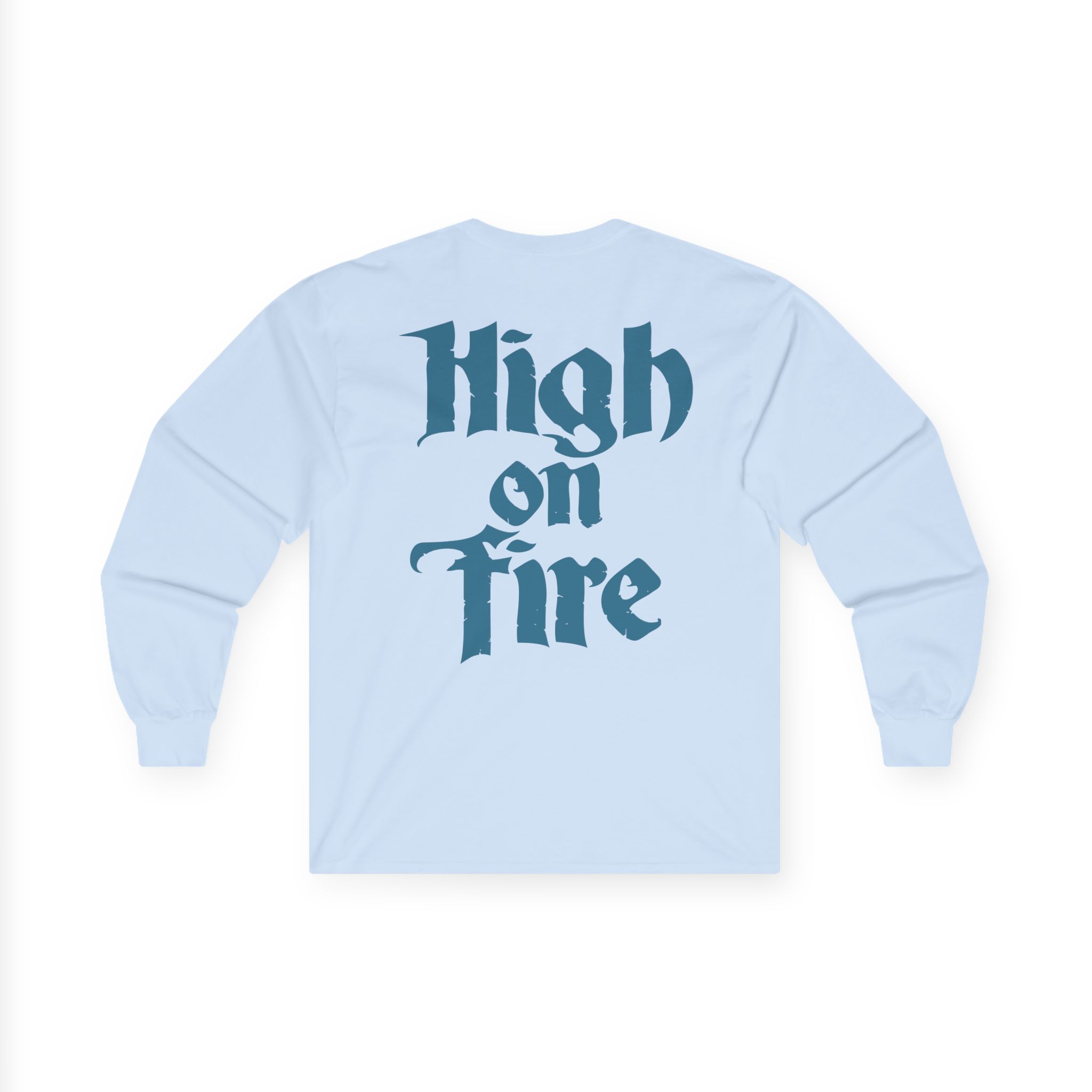 High on Fire Skull Knife Unisex Ultra Cotton Long Sleeve Tee