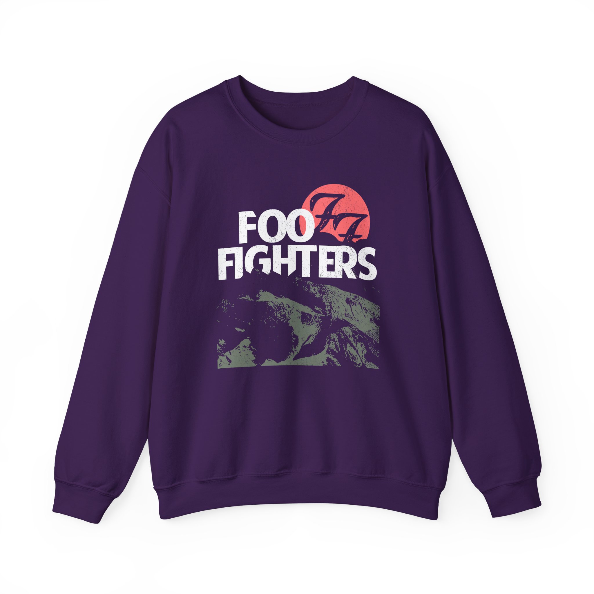 Foo Fighters Unisex Heavy Blendâ„¢ Crewneck Sweatshirt
