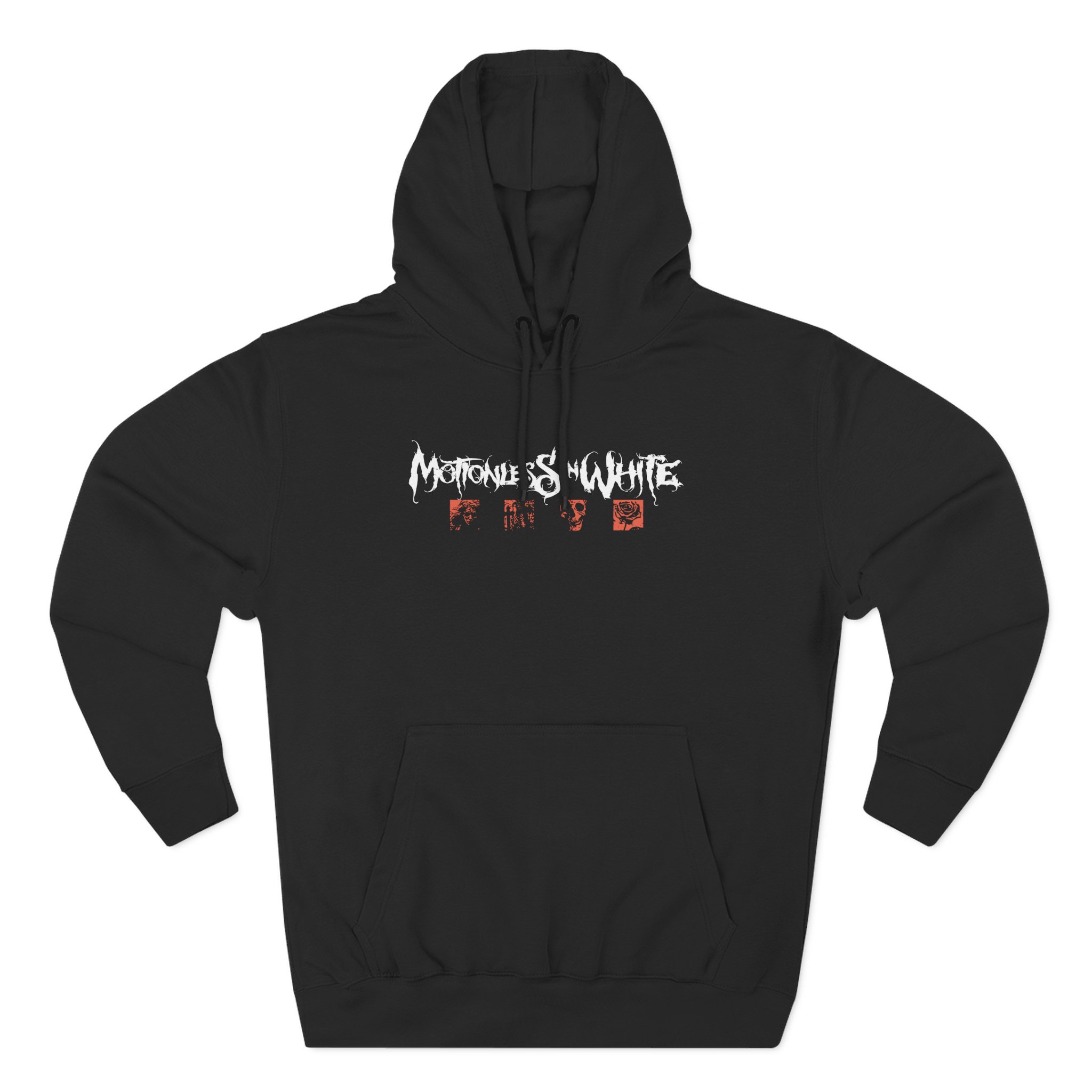 Motionless in White Holding on to Smoke Three-Panel Fleece Hoodie