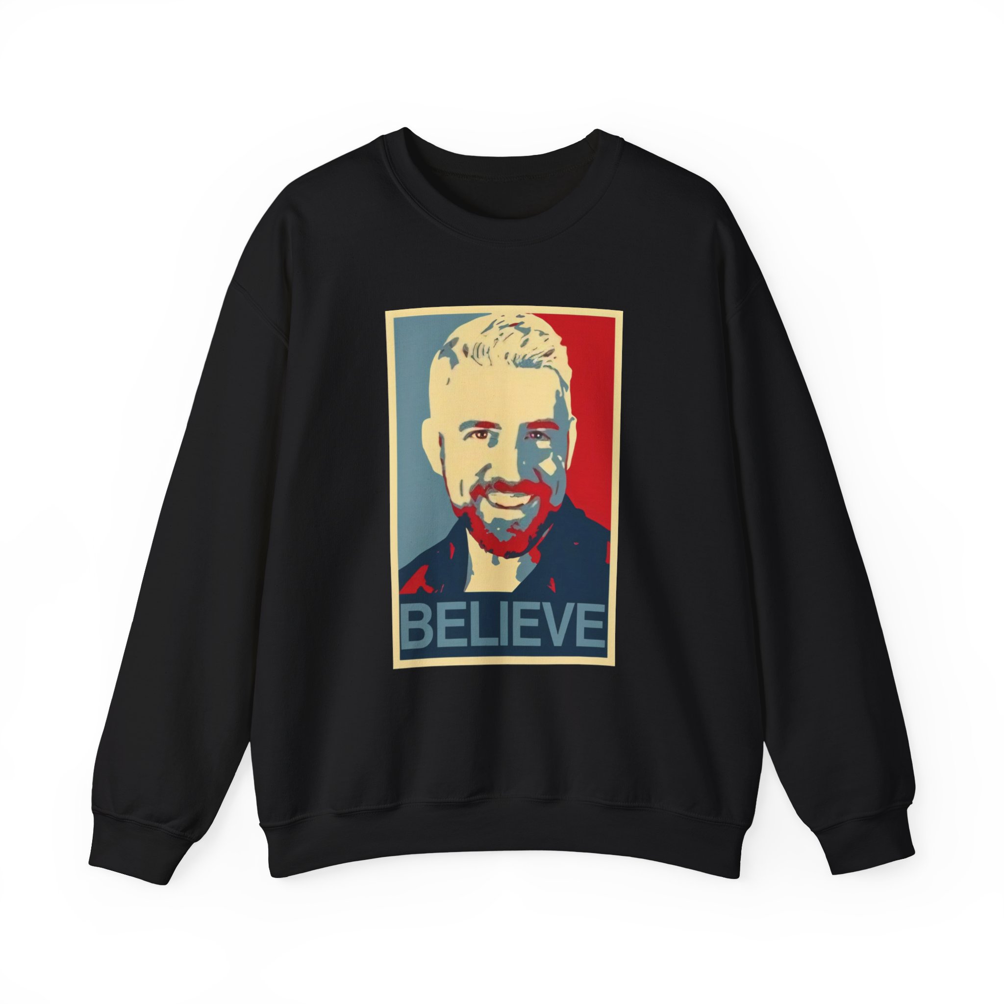 Joe Hendry Believe Unisex Heavy Blendâ„¢ Crewneck Sweatshirt