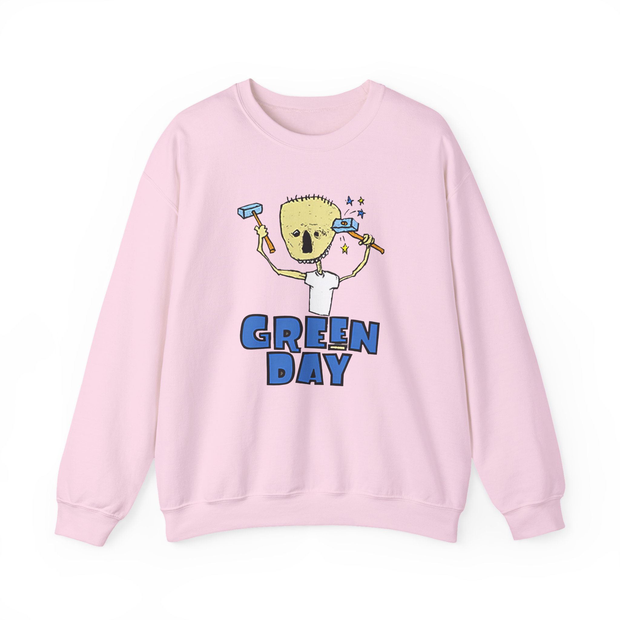 Green Day Nimrod Vintage Hammer Unisex Heavy Blendâ„¢ Crewneck Sweatshirt