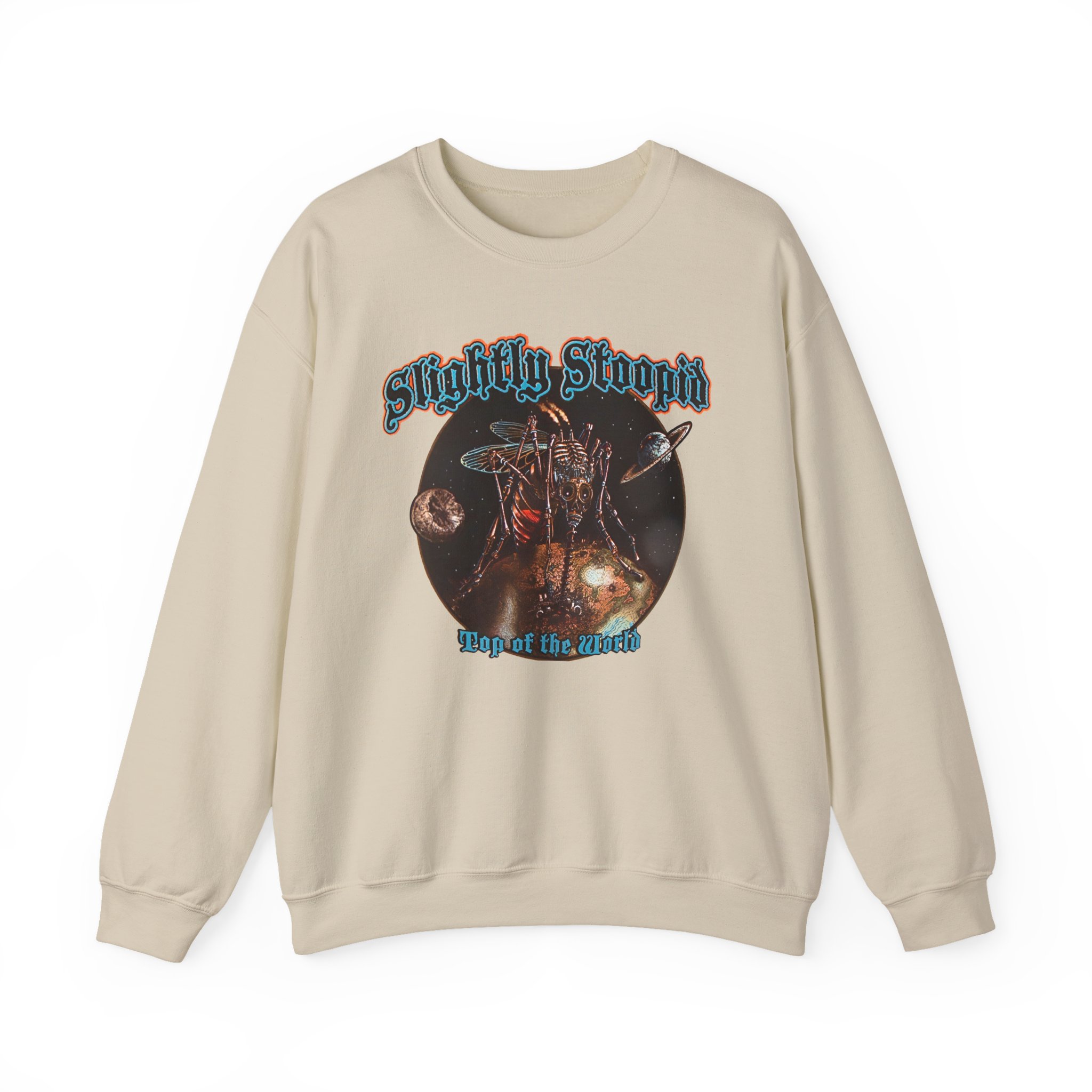 Slightly Stoopid Top of the World Golden Goods Unisex Heavy Blendâ„¢ Crewneck Sweatshirt