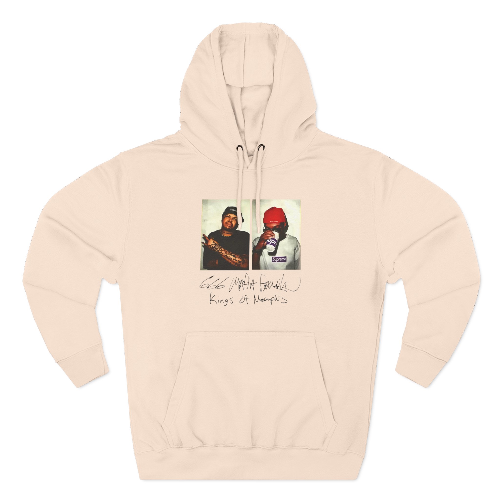 Three 6 Mafia Three-Panel Fleece Hoodie
