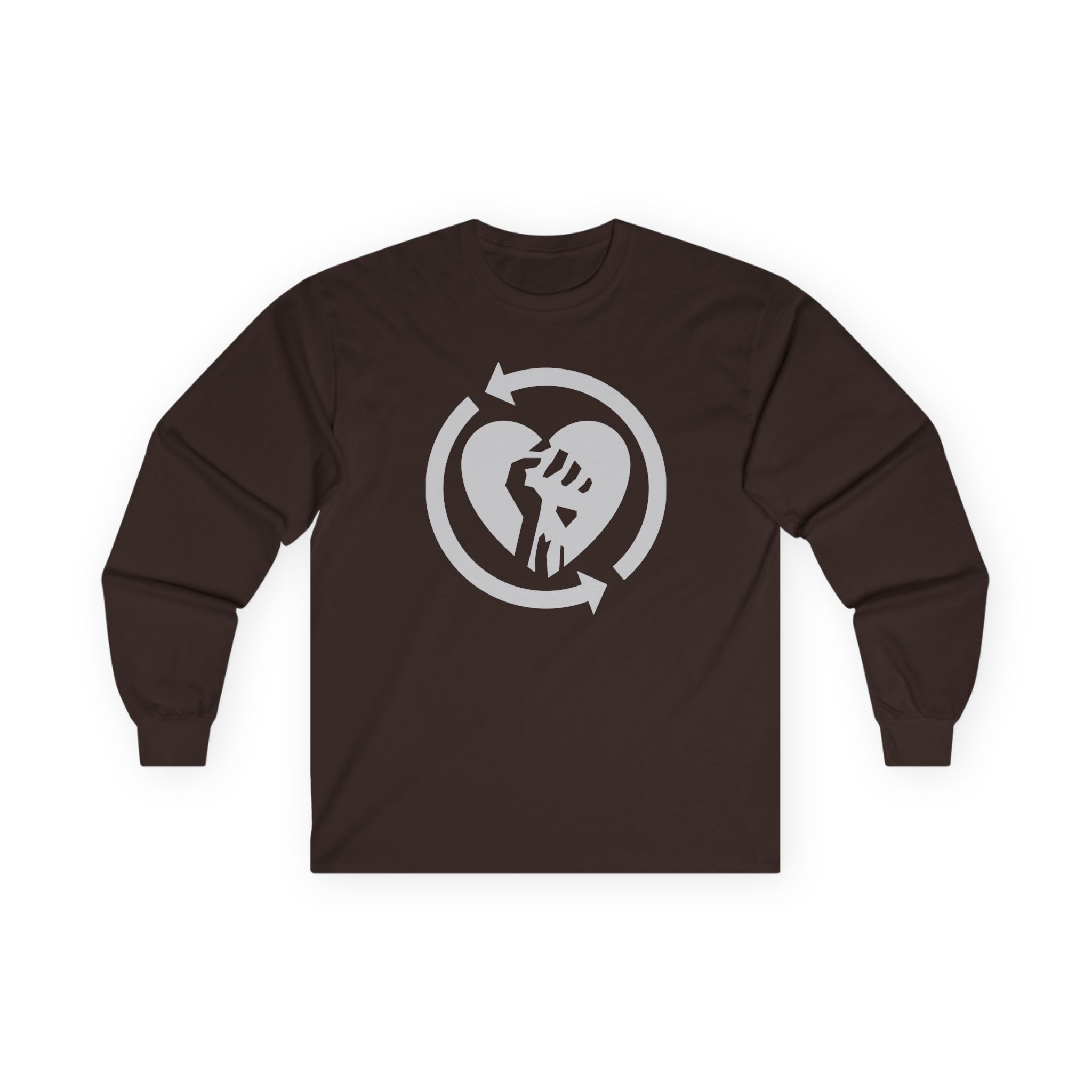 Rise Against Heartfist Glow in the Dark Unisex Ultra Cotton Long Sleeve Tee