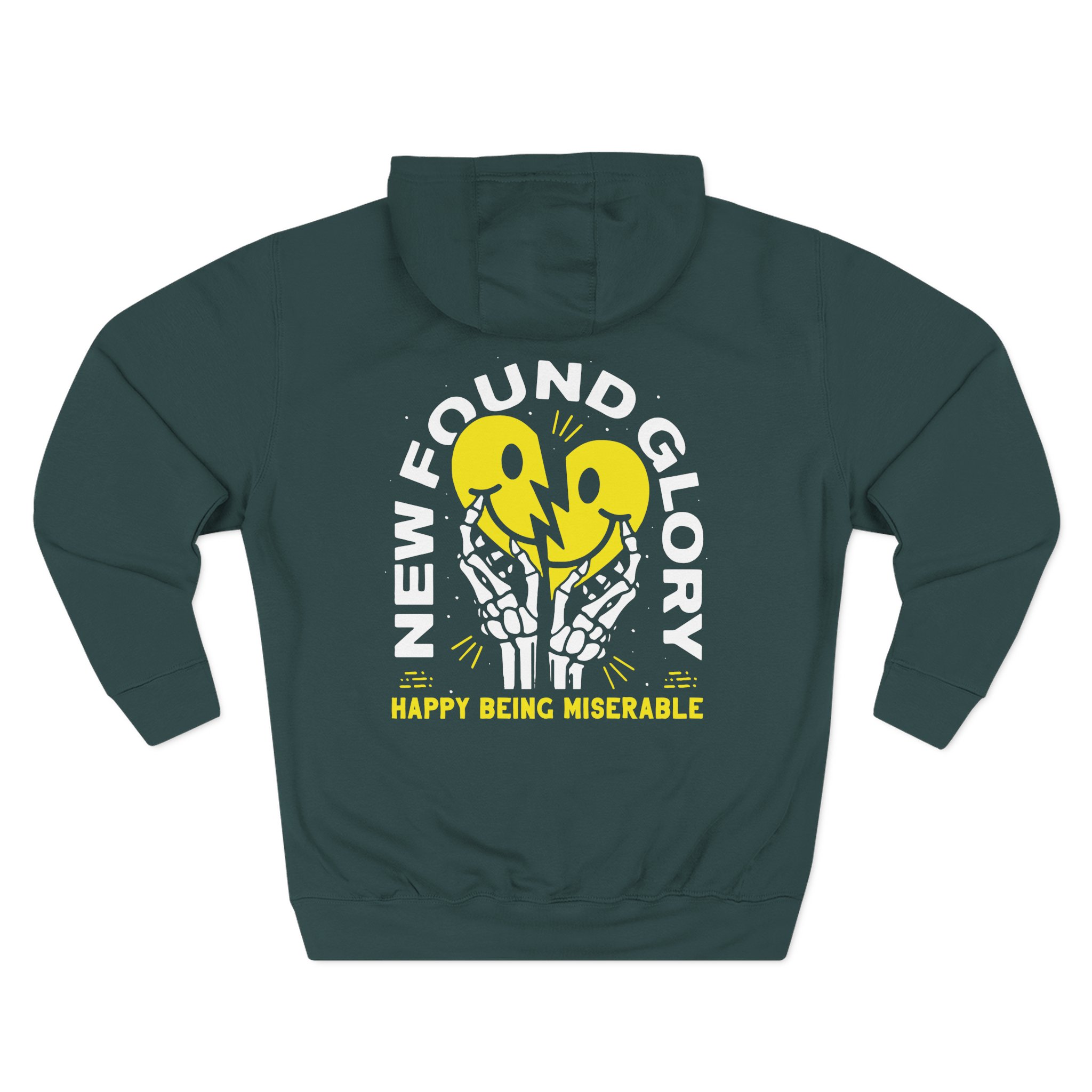 New Found Glory Happy Being Miserable Three-Panel Fleece Hoodie