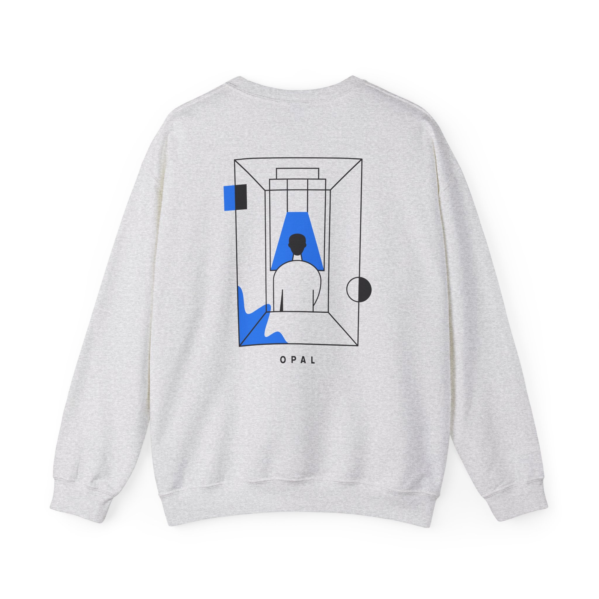 Bicep OPAL Unisex Heavy Blendâ„¢ Crewneck Sweatshirt