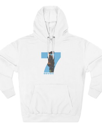 Katie Van Slyke Shady Seven Three-Panel Fleece Hoodie
