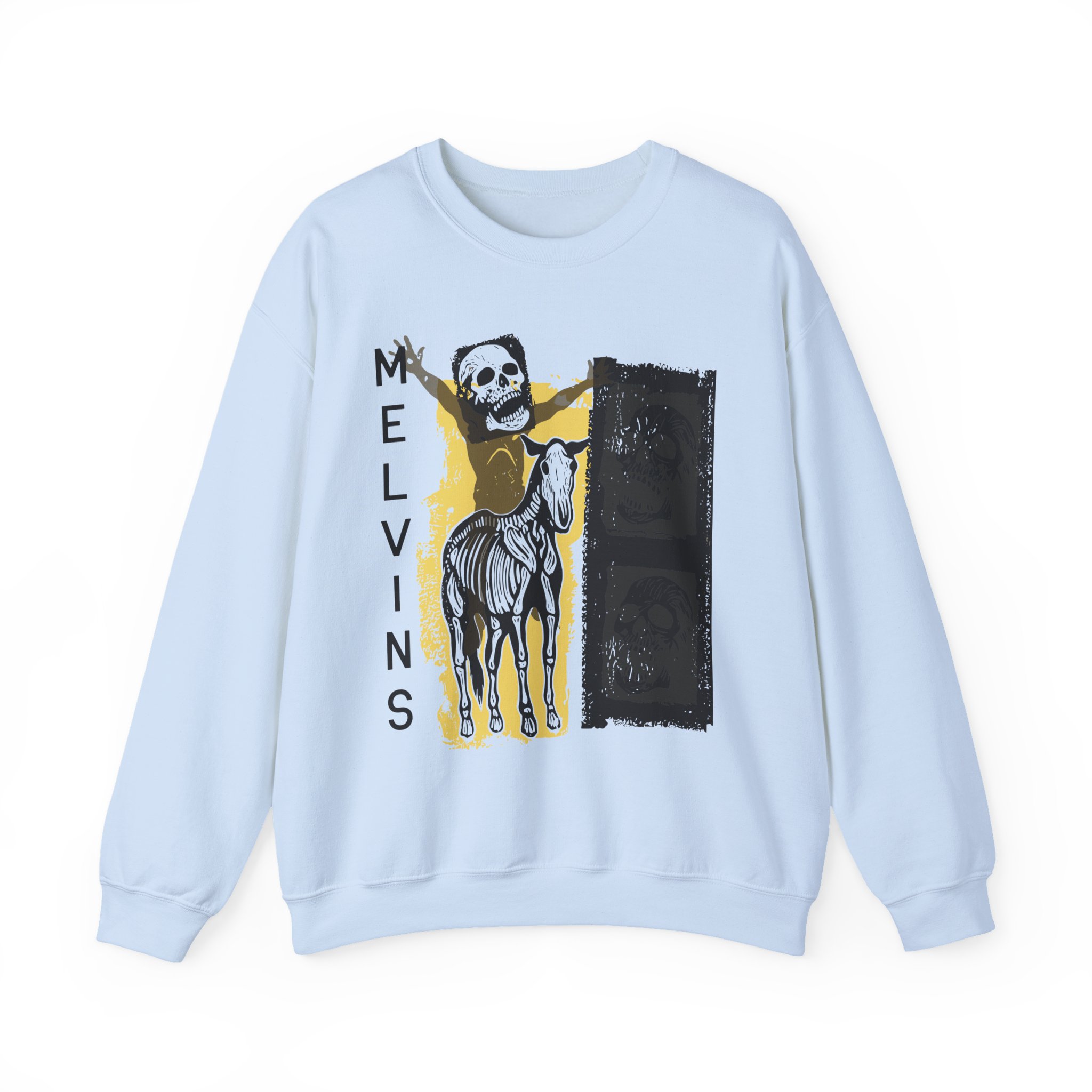 Melvins Self Titled Unisex Heavy Blendâ„¢ Crewneck Sweatshirt