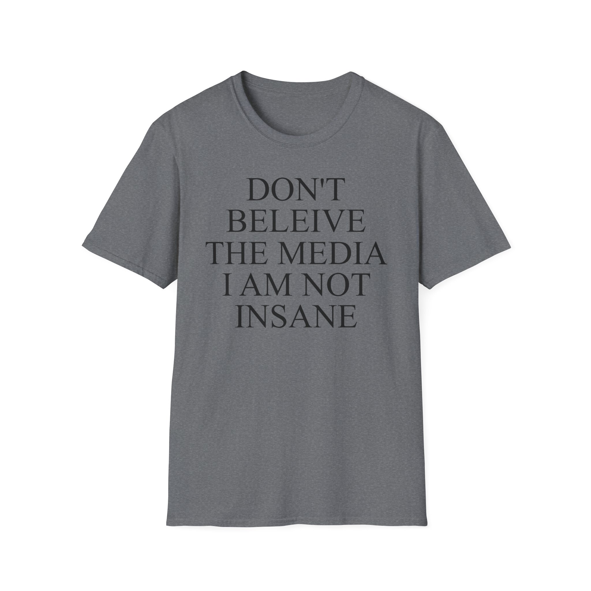 Joost Klein Don't Believe the Media I Am Not Insane Unisex Softstyle T-Shirt