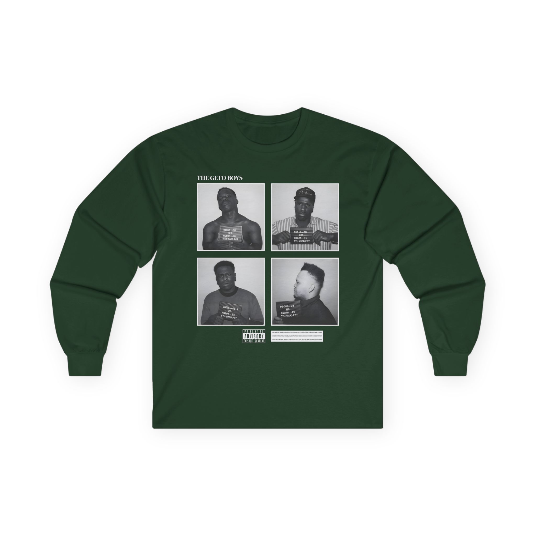 Geto Boys Unisex Ultra Cotton Long Sleeve Tee