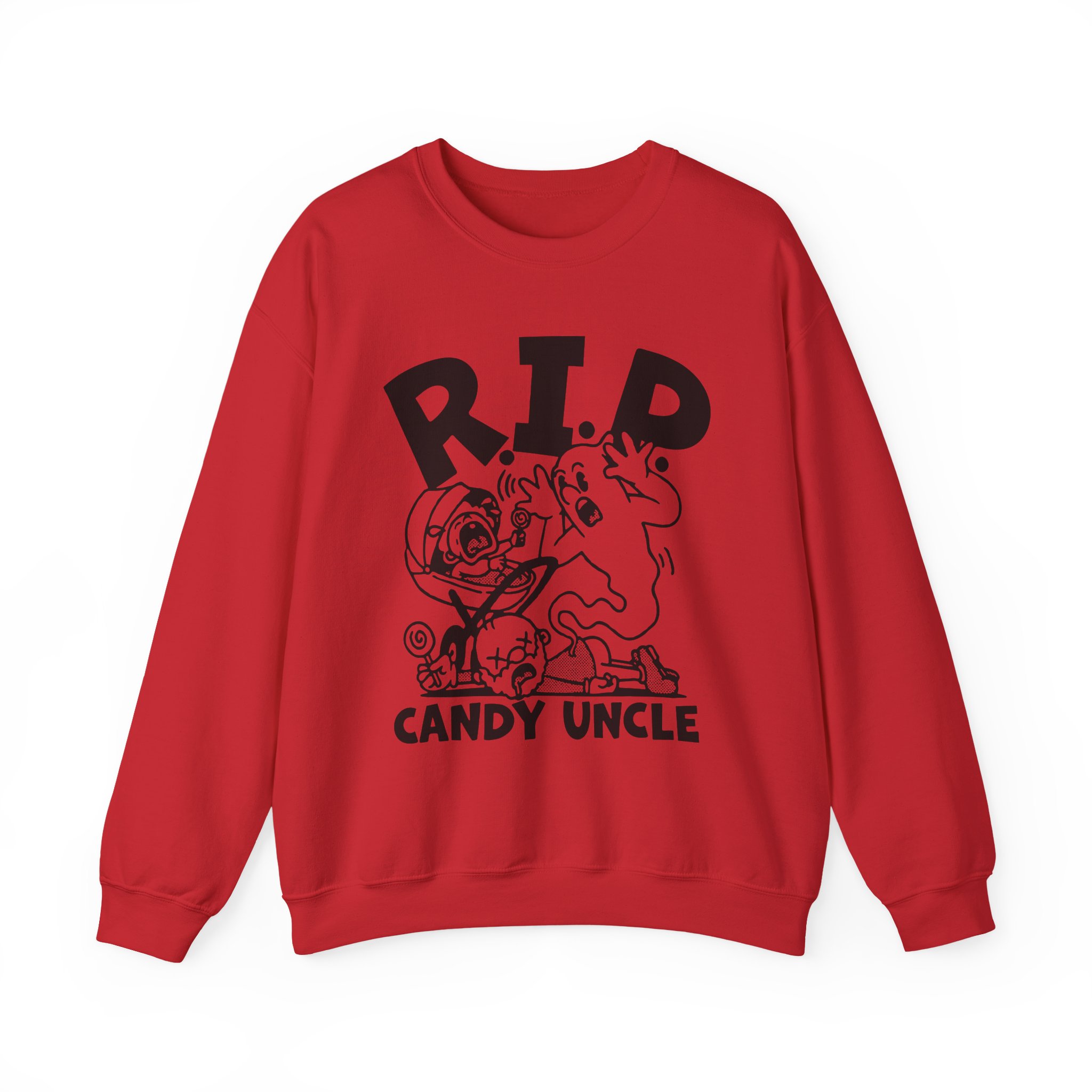 Distractible Candy Uncle Unisex Heavy Blendâ„¢ Crewneck Sweatshirt