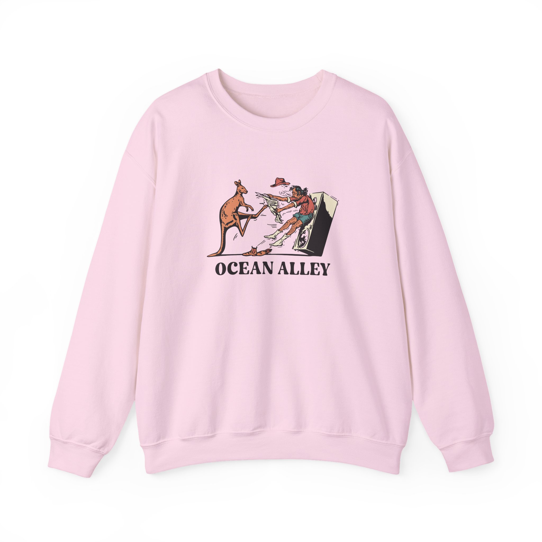 Ocean Alley Kanga Kick Unisex Heavy Blendâ„¢ Crewneck Sweatshirt