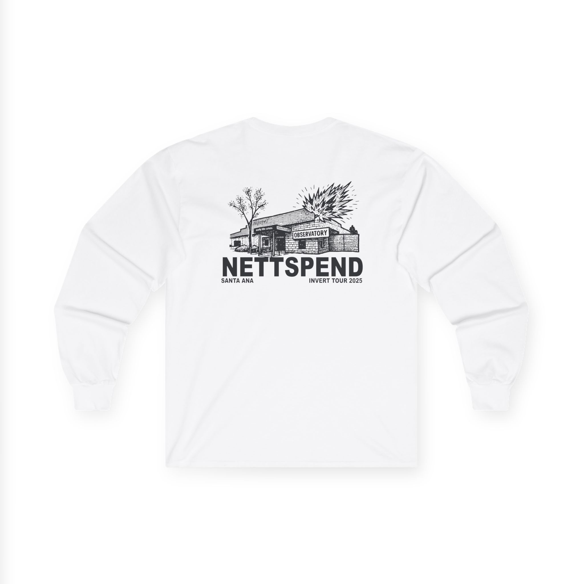 Nettspend Santa Ana Unisex Ultra Cotton Long Sleeve Tee