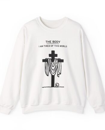 The Body Cloth Cross Unisex Heavy Blend™ Crewneck Sweatshirt
