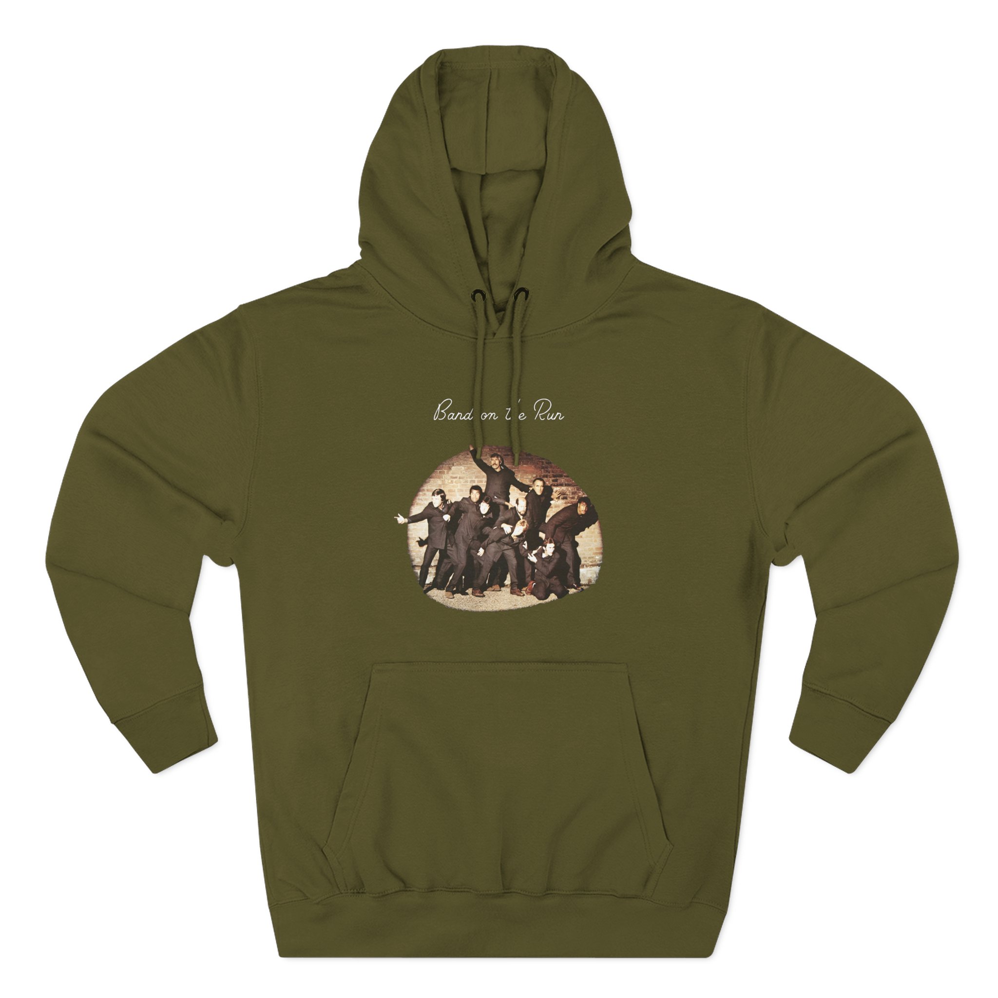 Wings Band On The Run Three-Panel Fleece Hoodie