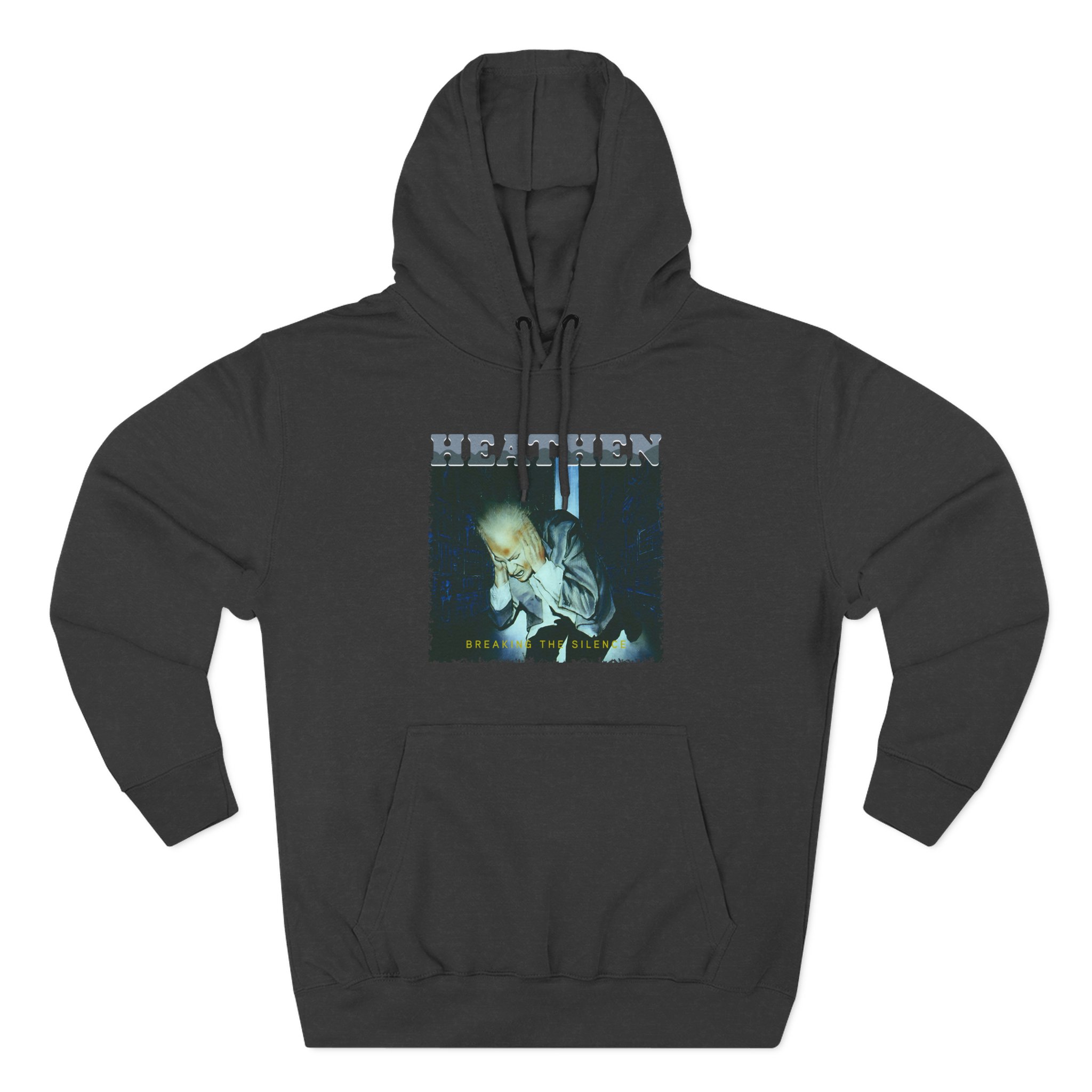 Heathen Breaking The Silence Three-Panel Fleece Hoodie