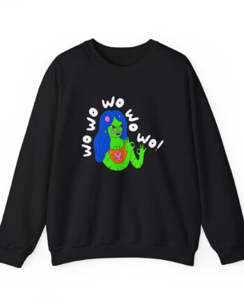 The Aquabats Martian Girl Unisex Heavy Blend™ Crewneck Sweatshirt
