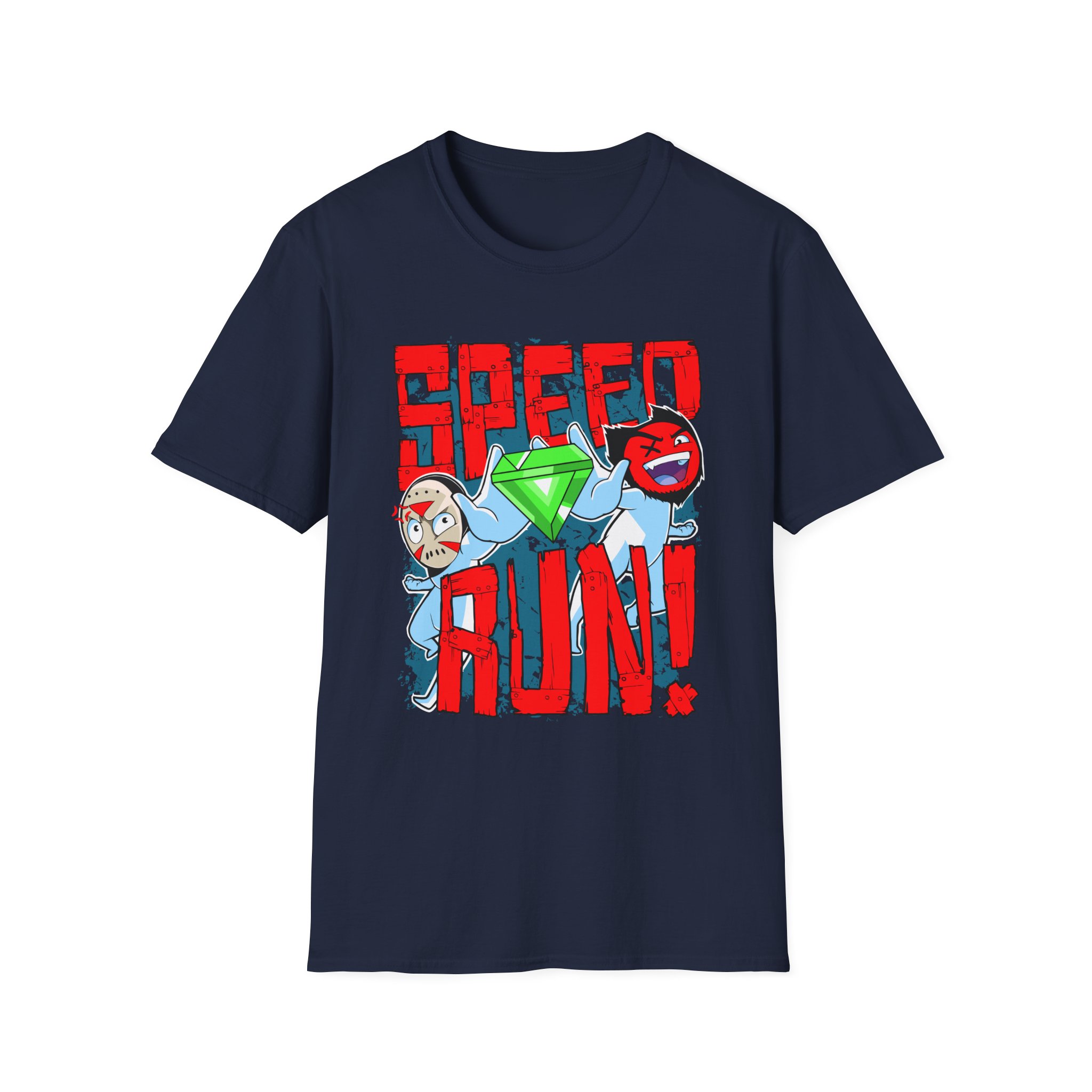 H2odelirious Speed Run Unisex Softstyle T-Shirt