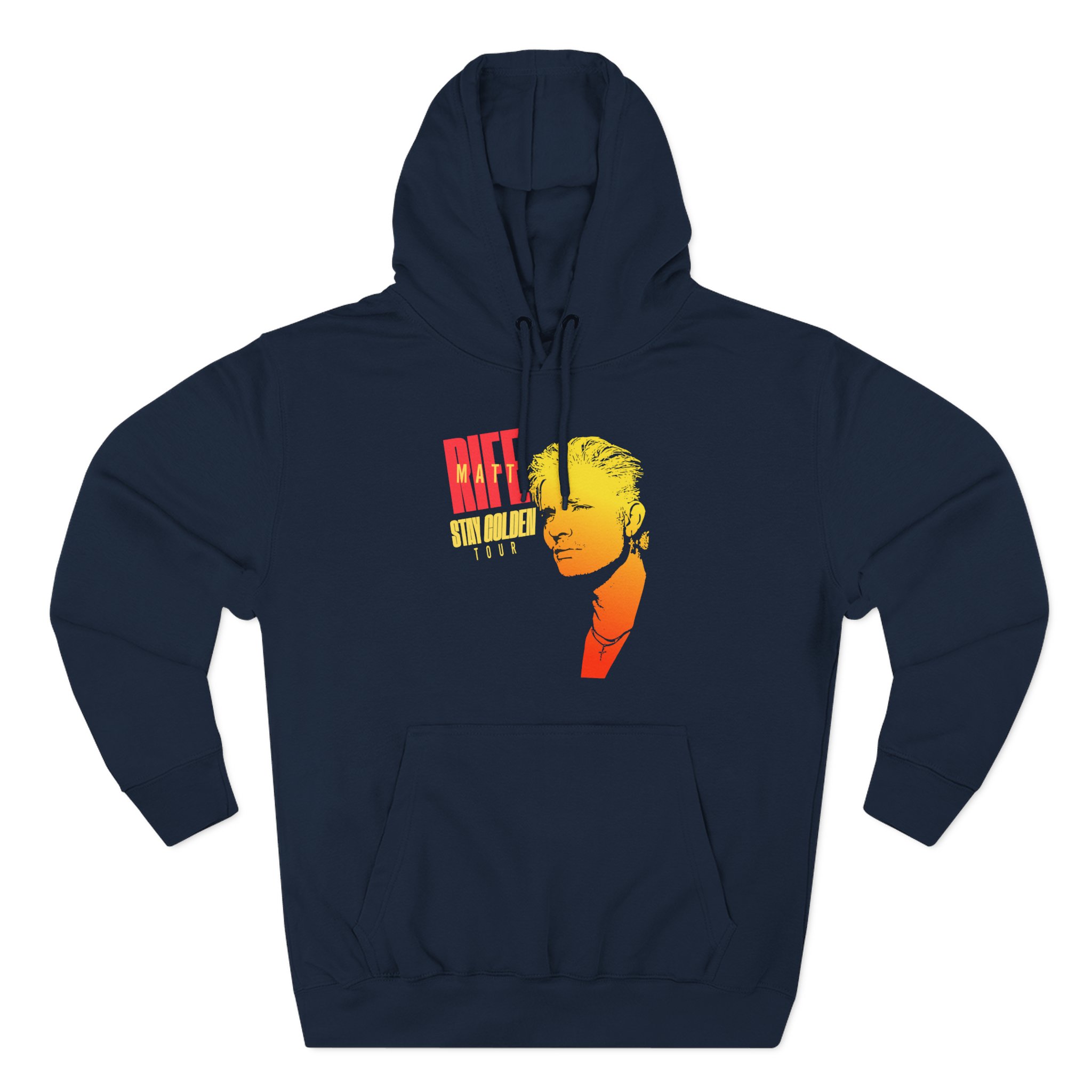 Matt Rife Stay Golden Tour Three-Panel Fleece Hoodie
