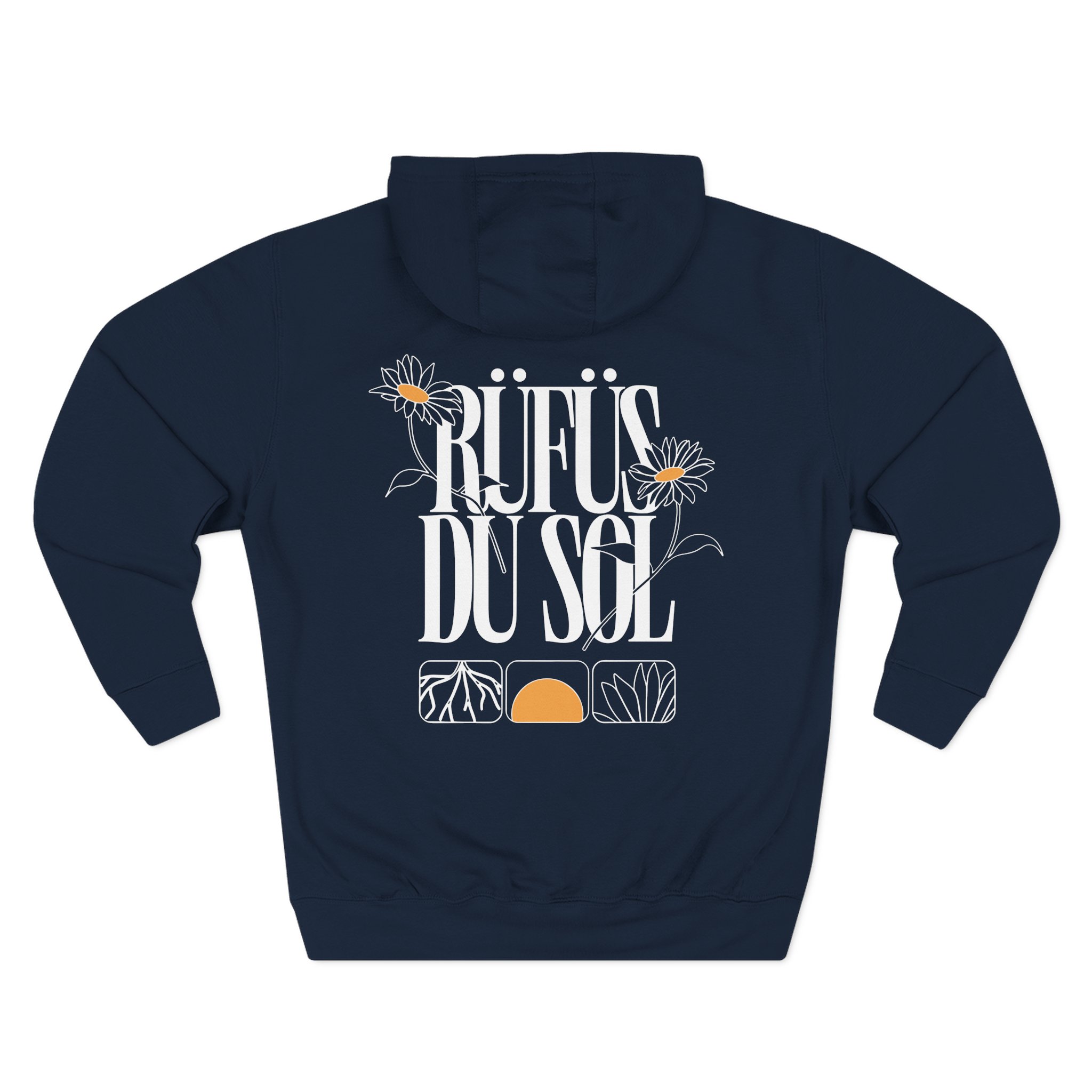 Rufus Du Sol Three-Panel Fleece Hoodie