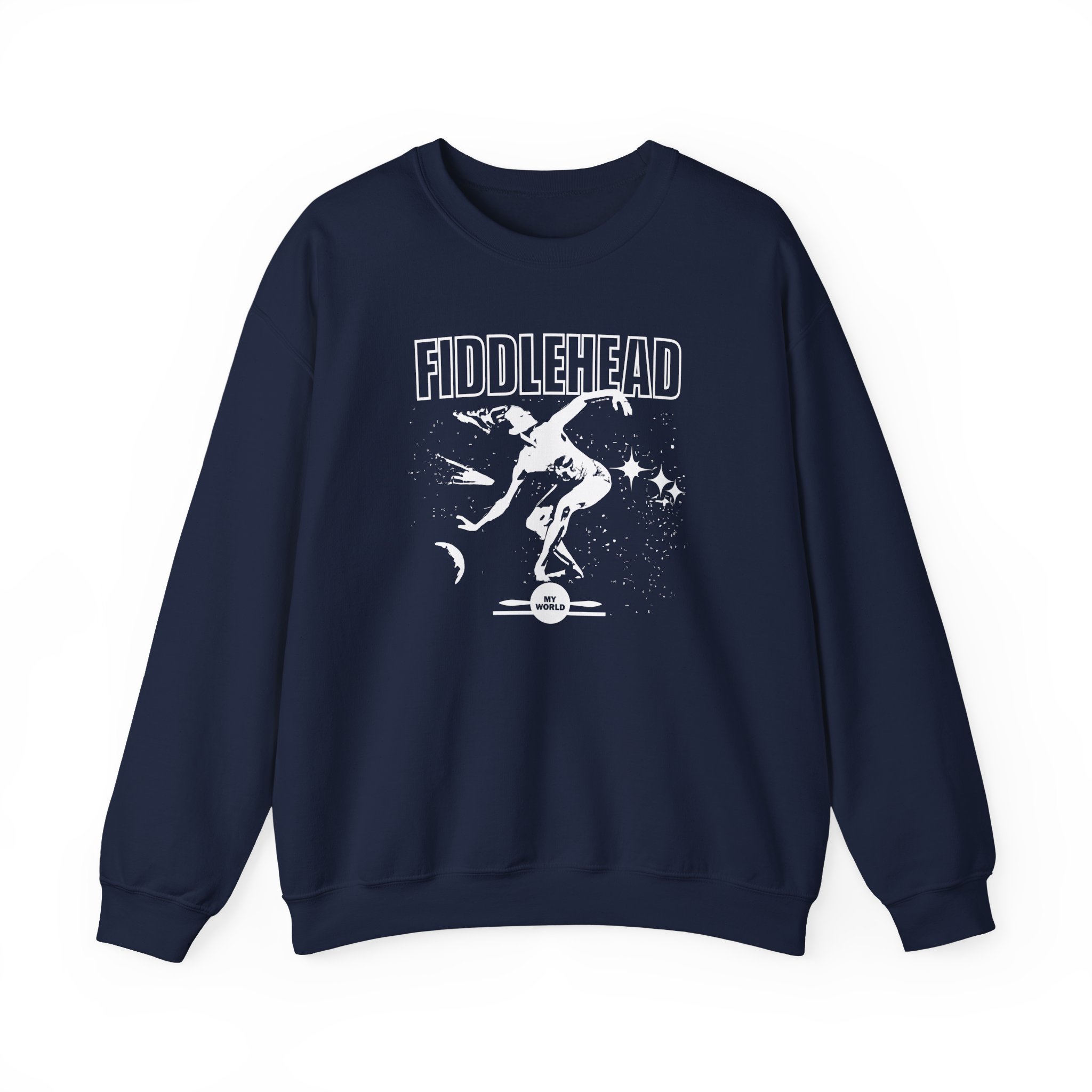 Fiddlehead My World Unisex Heavy Blendâ„¢ Crewneck Sweatshirt