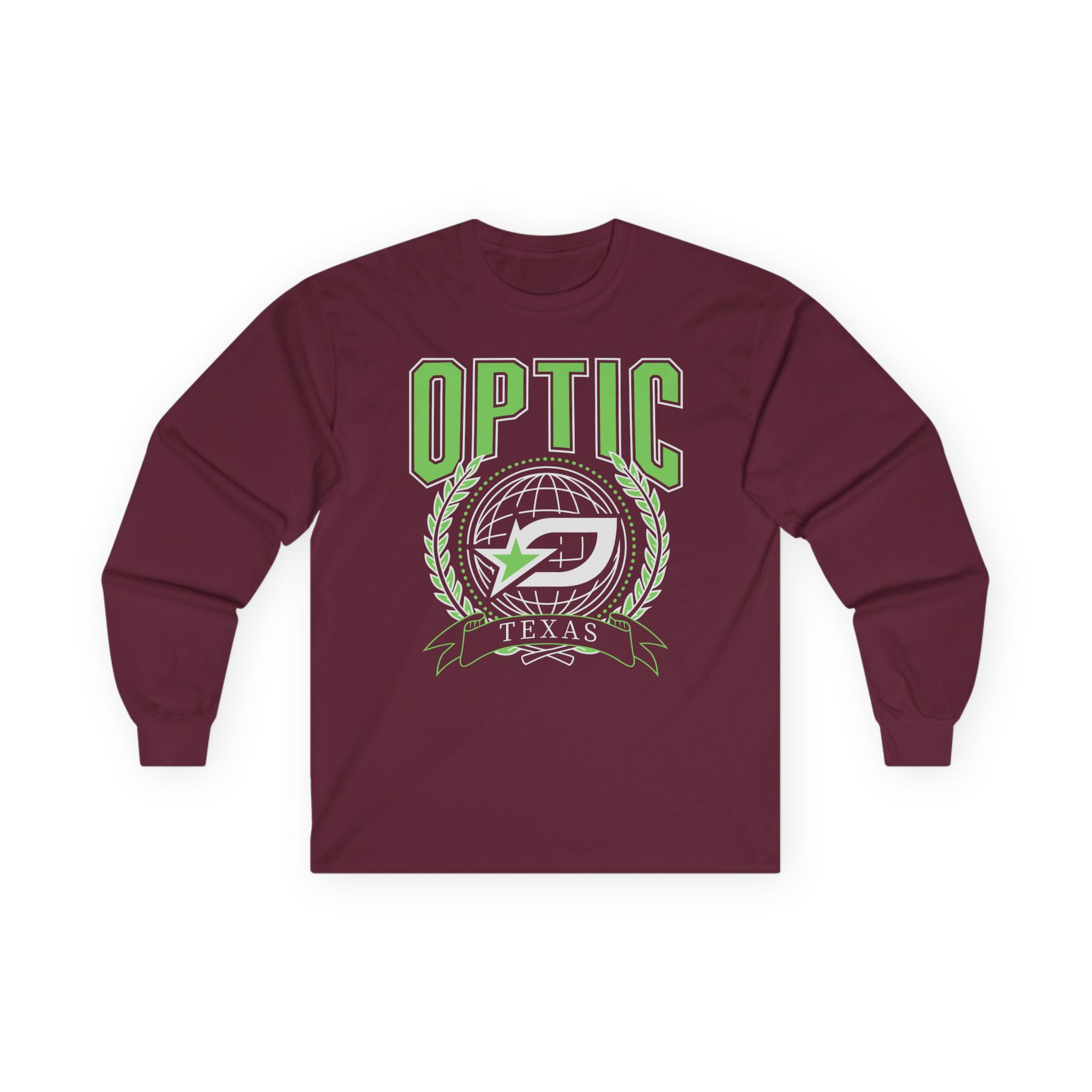 Optic Texas Unisex Ultra Cotton Long Sleeve Tee