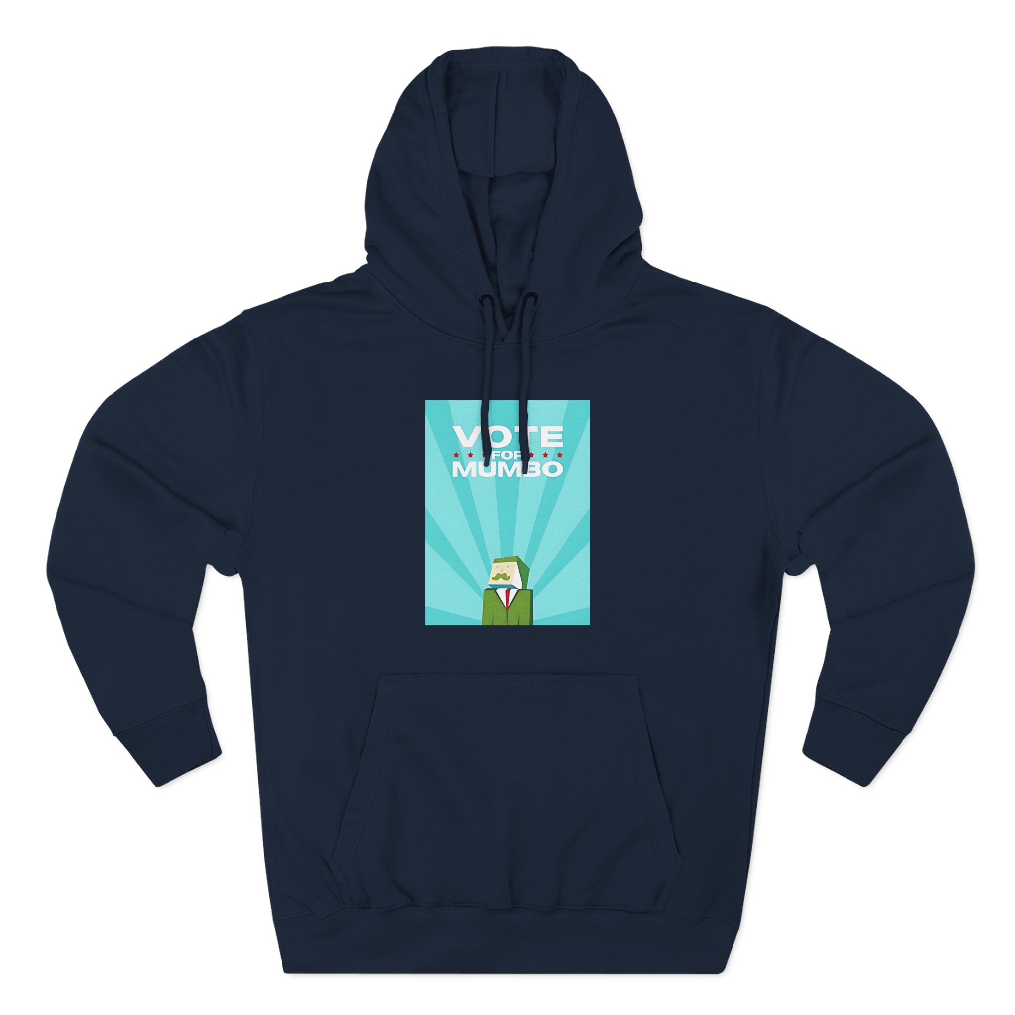Mumbo Jumbo Vote for Mumbo Three-Panel Fleece Hoodie