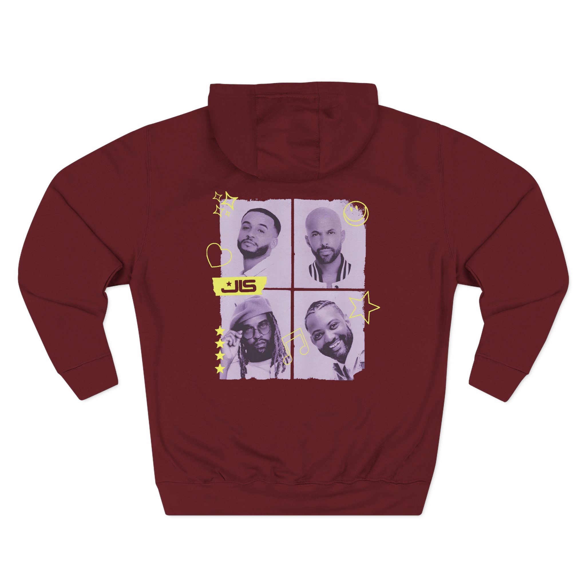 JLS Photo Three-Panel Fleece Hoodie