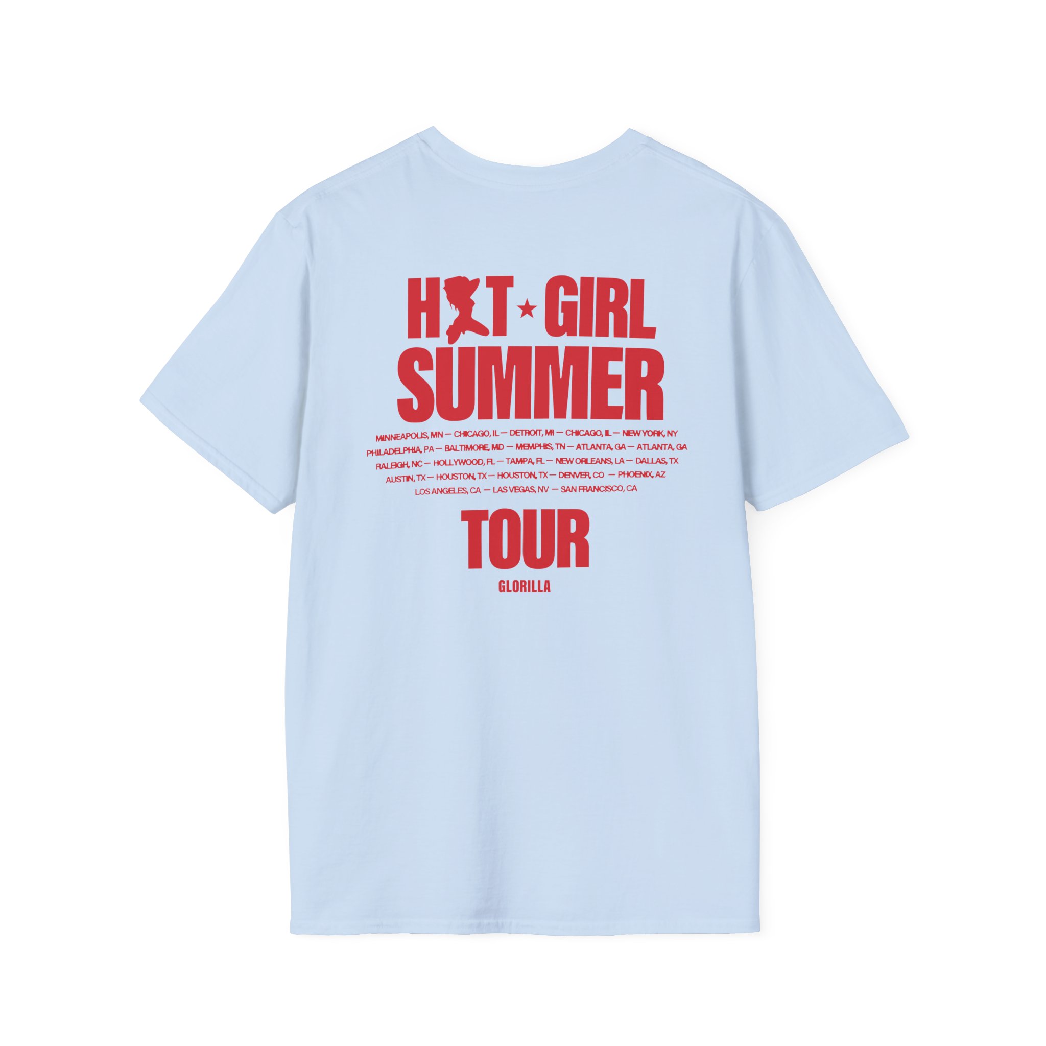 Glorilla Hot Girl Summer Tour Unisex Softstyle T-Shirt