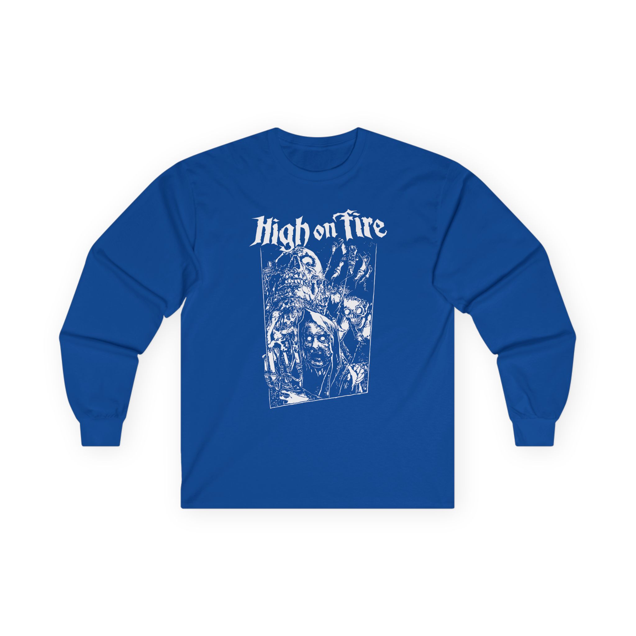 High on Fire Horror Unisex Ultra Cotton Long Sleeve Tee