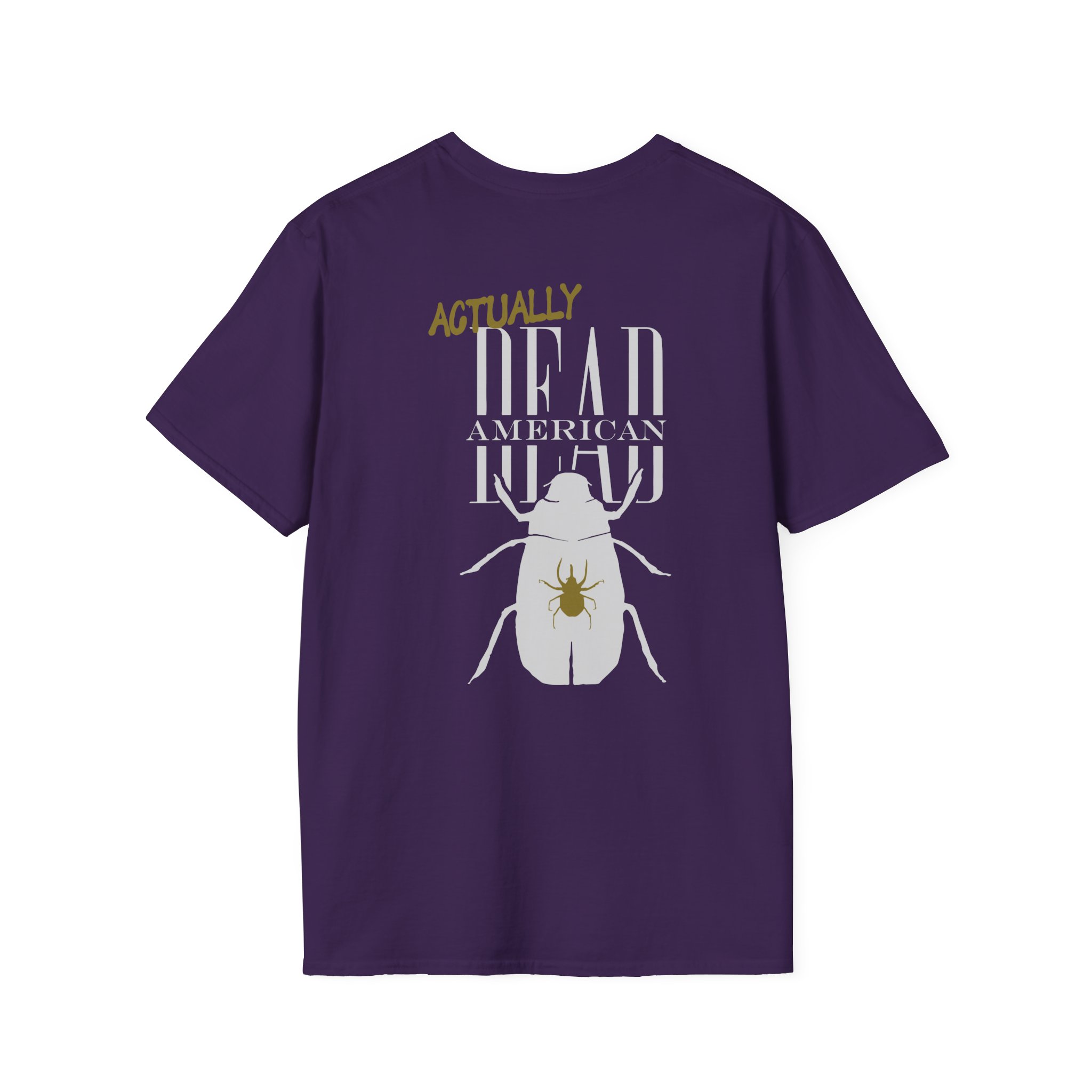 Saosin Dead American Not Saosin Unisex Softstyle T-Shirt