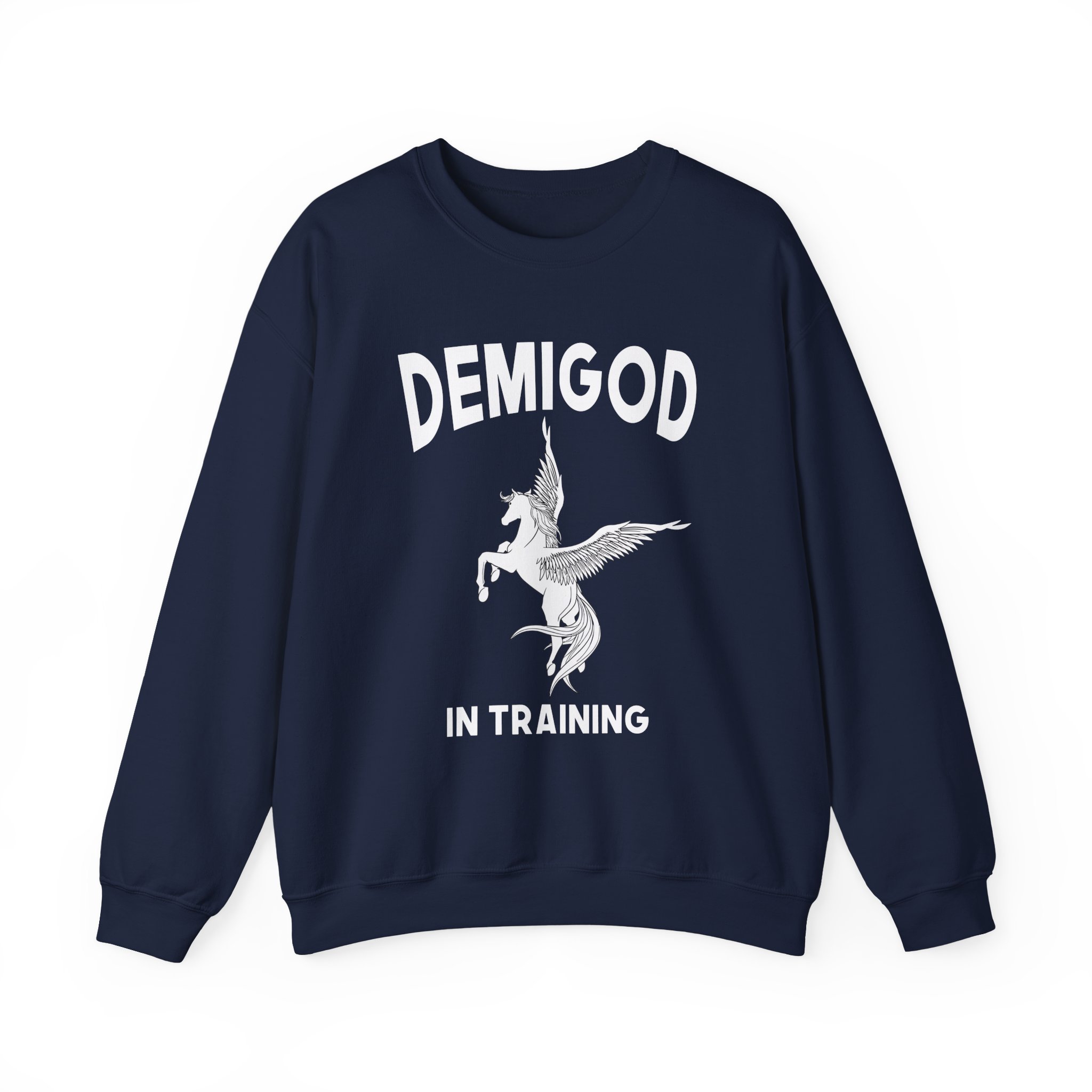 Percy Jackson Demigod in Training Unisex Heavy Blendâ„¢ Crewneck Sweatshirt