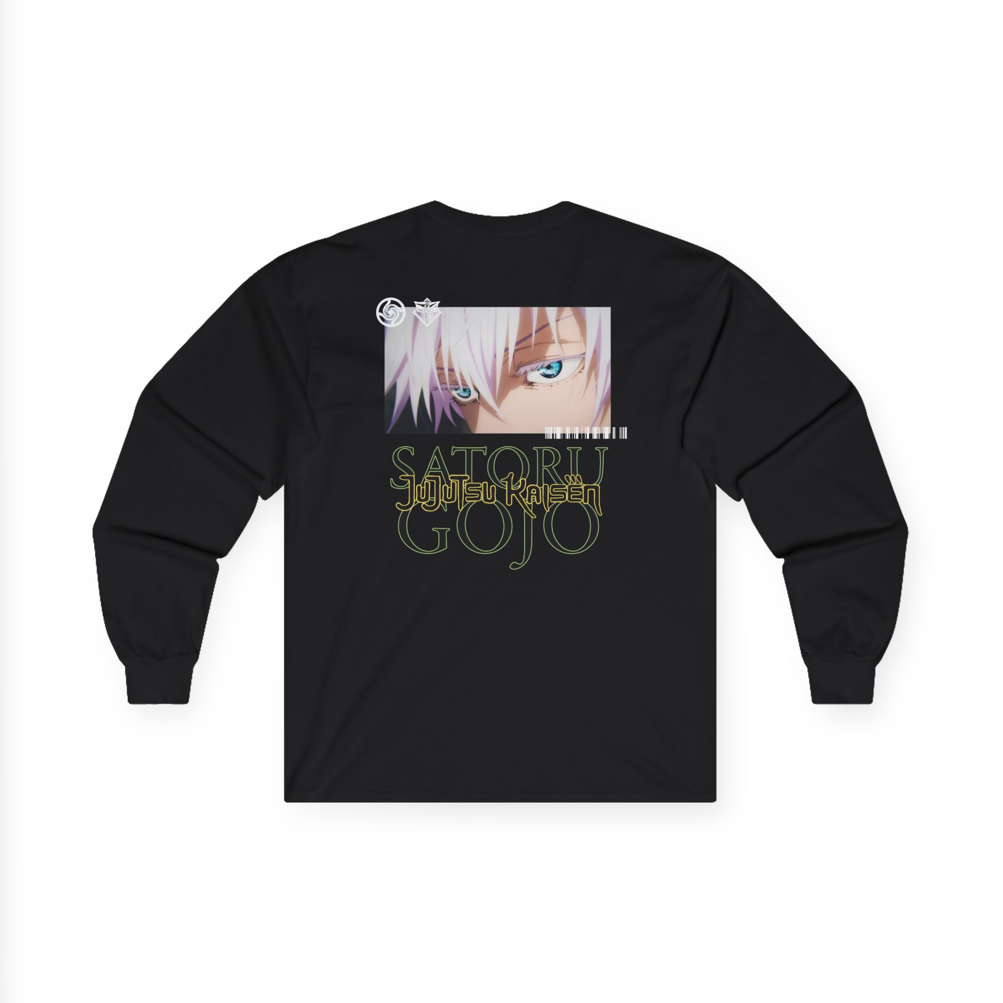 Jujutsu Kaisen X Dim Mak Gojo Eyes Unisex Ultra Cotton Long Sleeve Tee