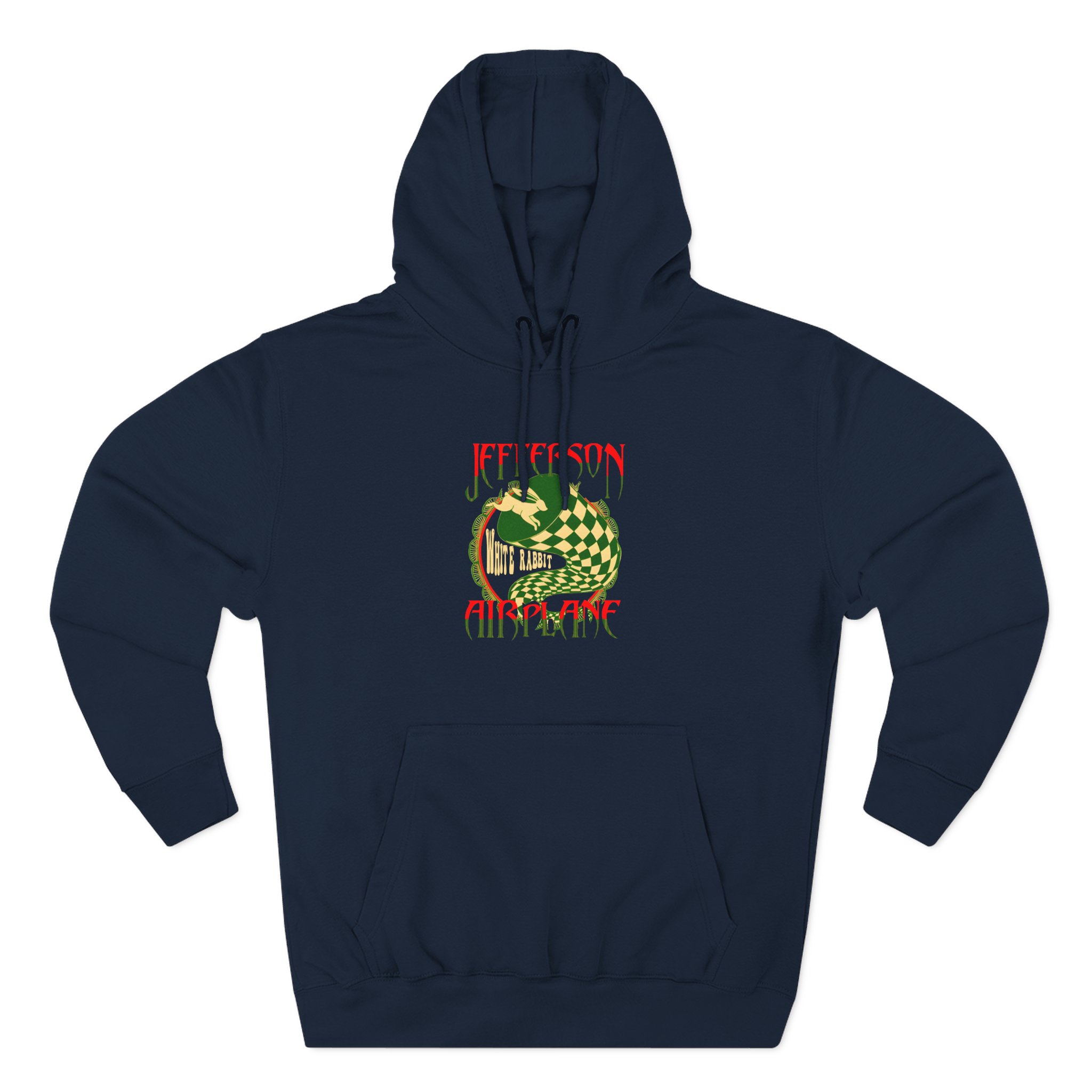 Jefferson Airplane Rabbit Three-Panel Fleece Hoodie