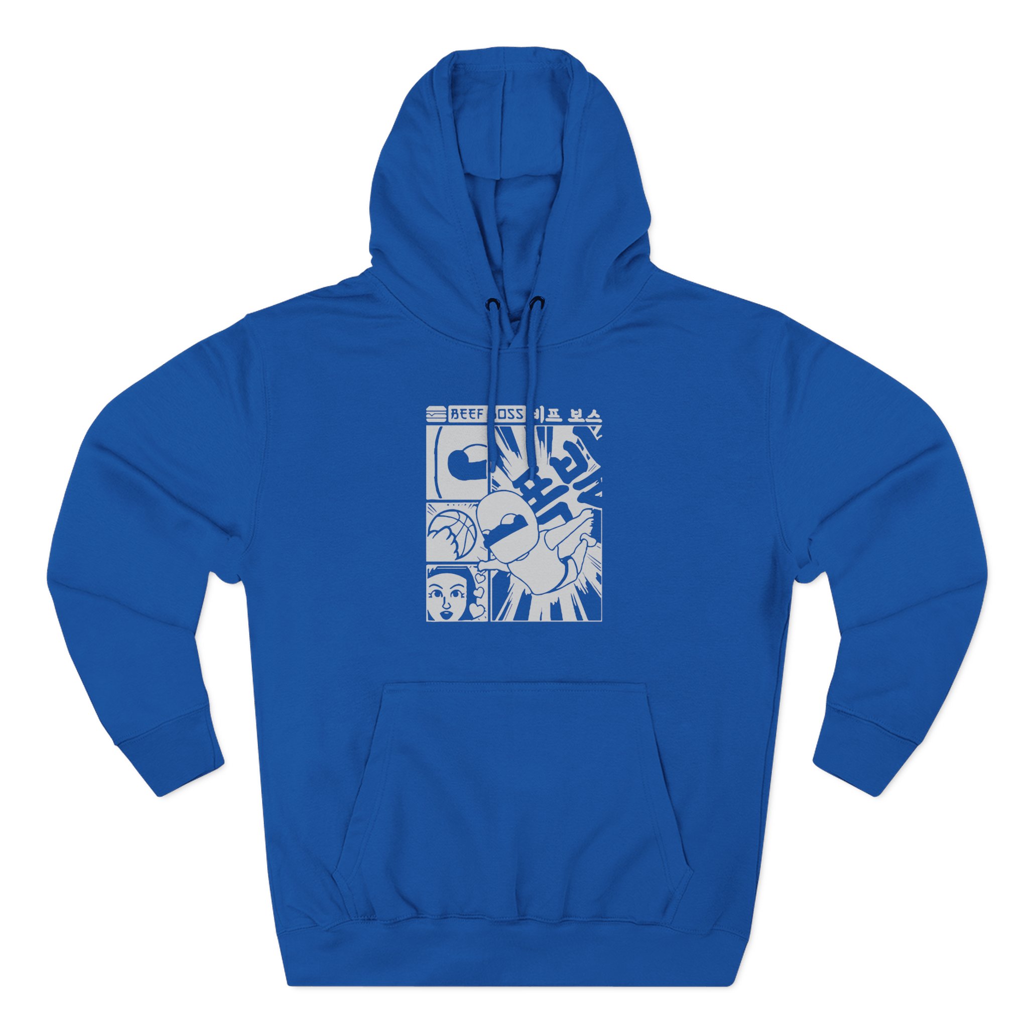 Poofesure Three-Panel Fleece Hoodie