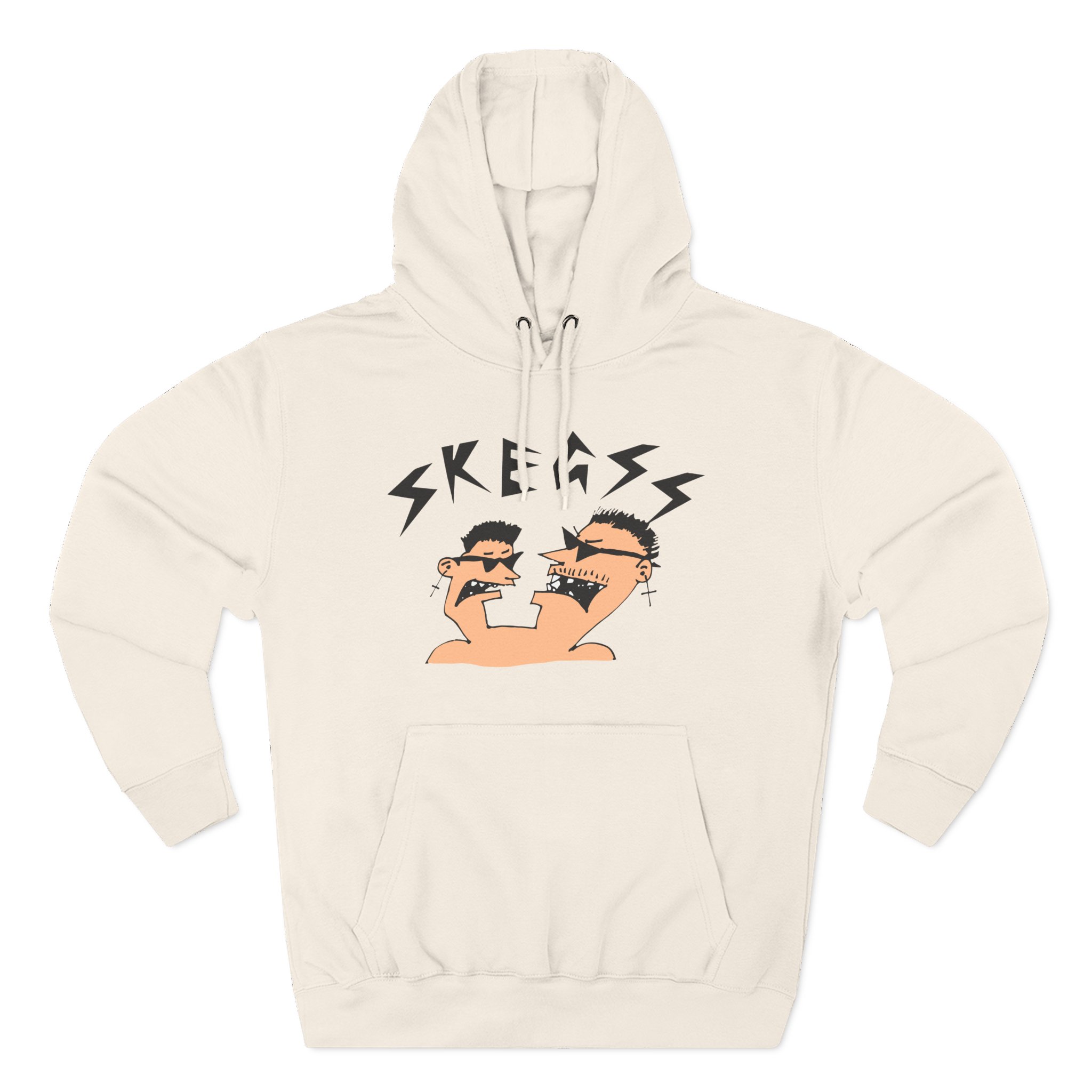 Skegss Two Heads Three-Panel Fleece Hoodie