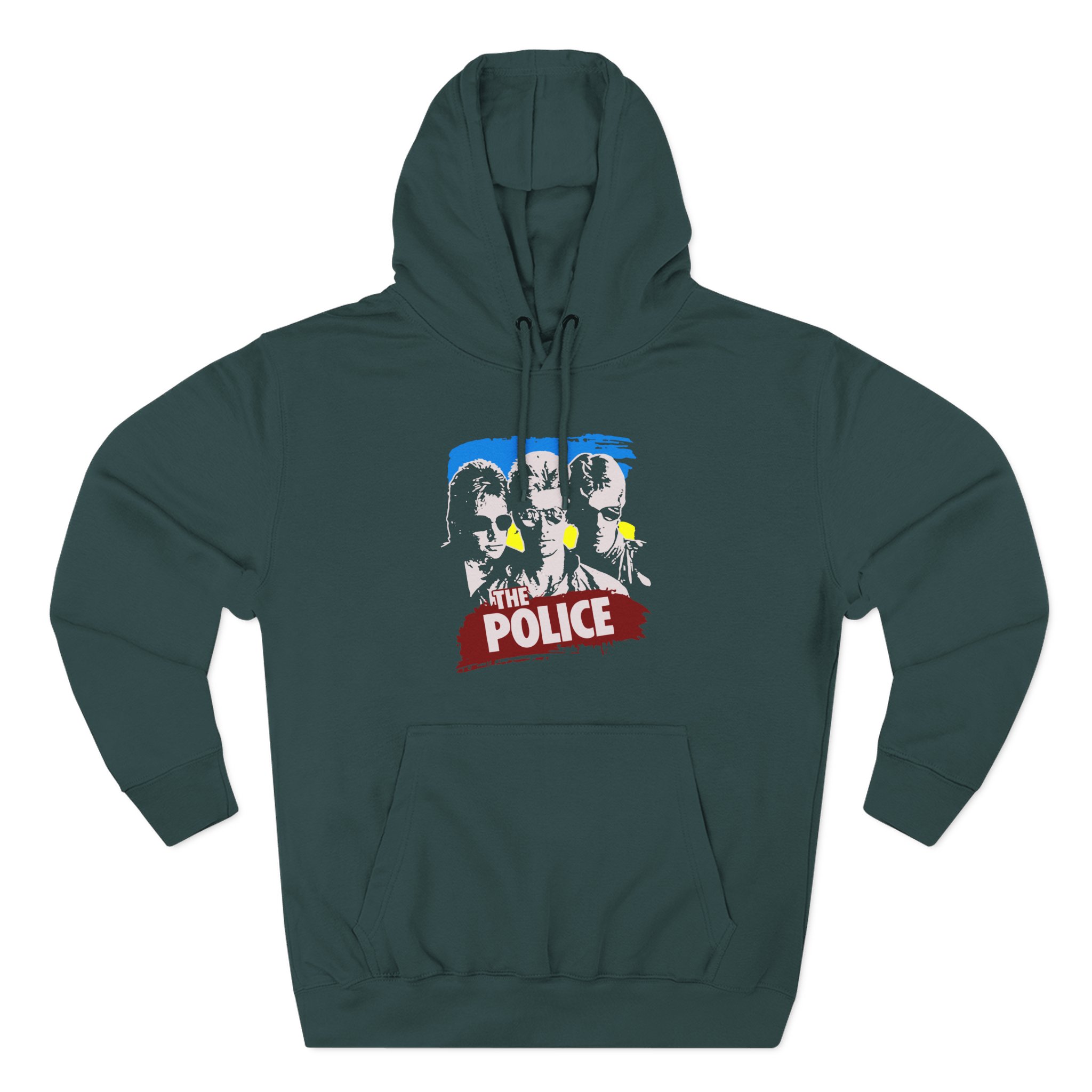 Depeche Mode the Police Sting Three-Panel Fleece Hoodie