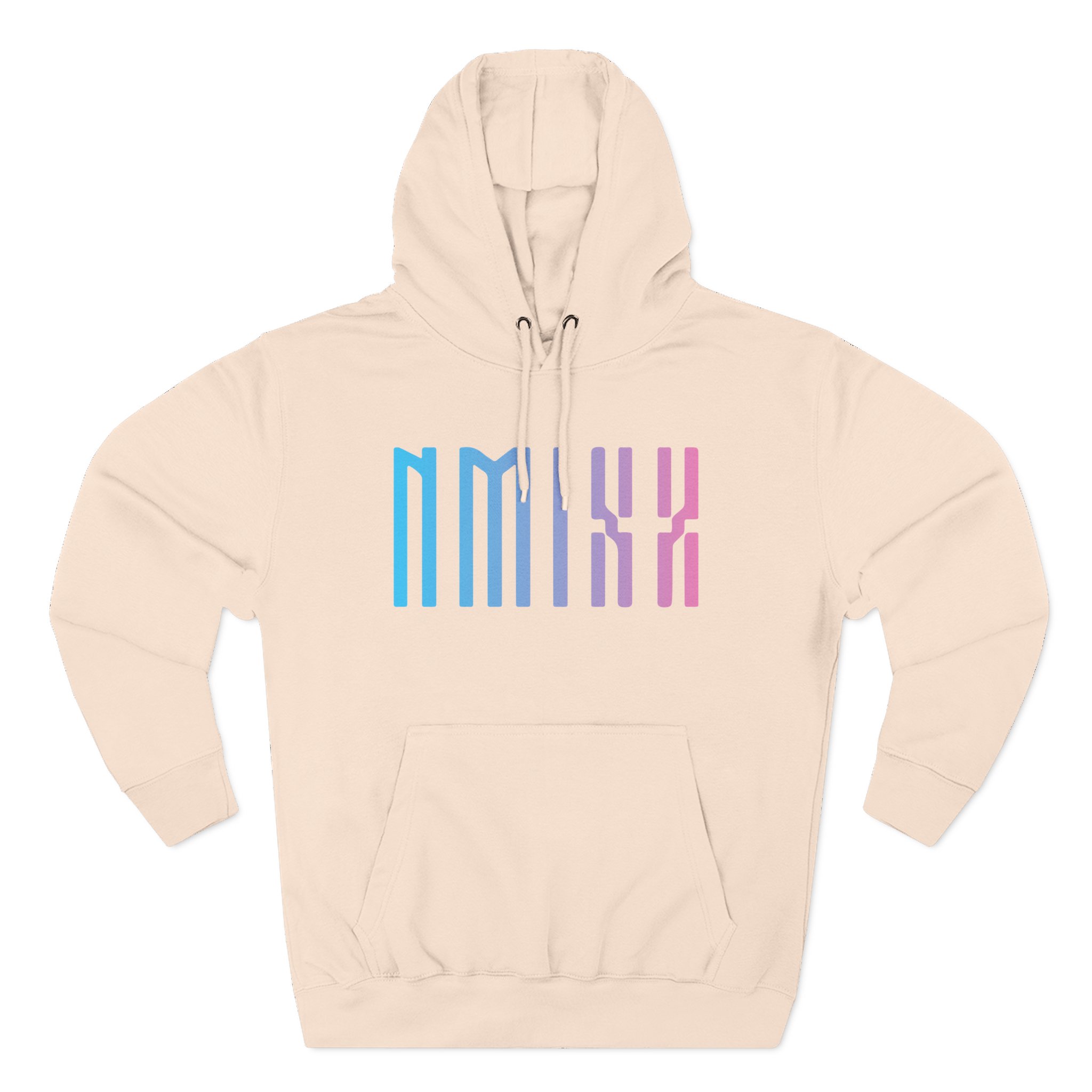 Nmixx Three-Panel Fleece Hoodie