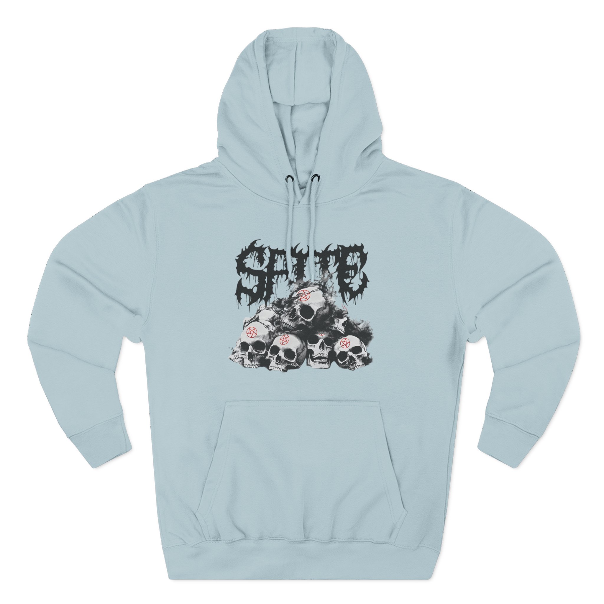 Spite Catacombs Three-Panel Fleece Hoodie