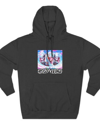 Grimes Three-panel Fleece Hoodie