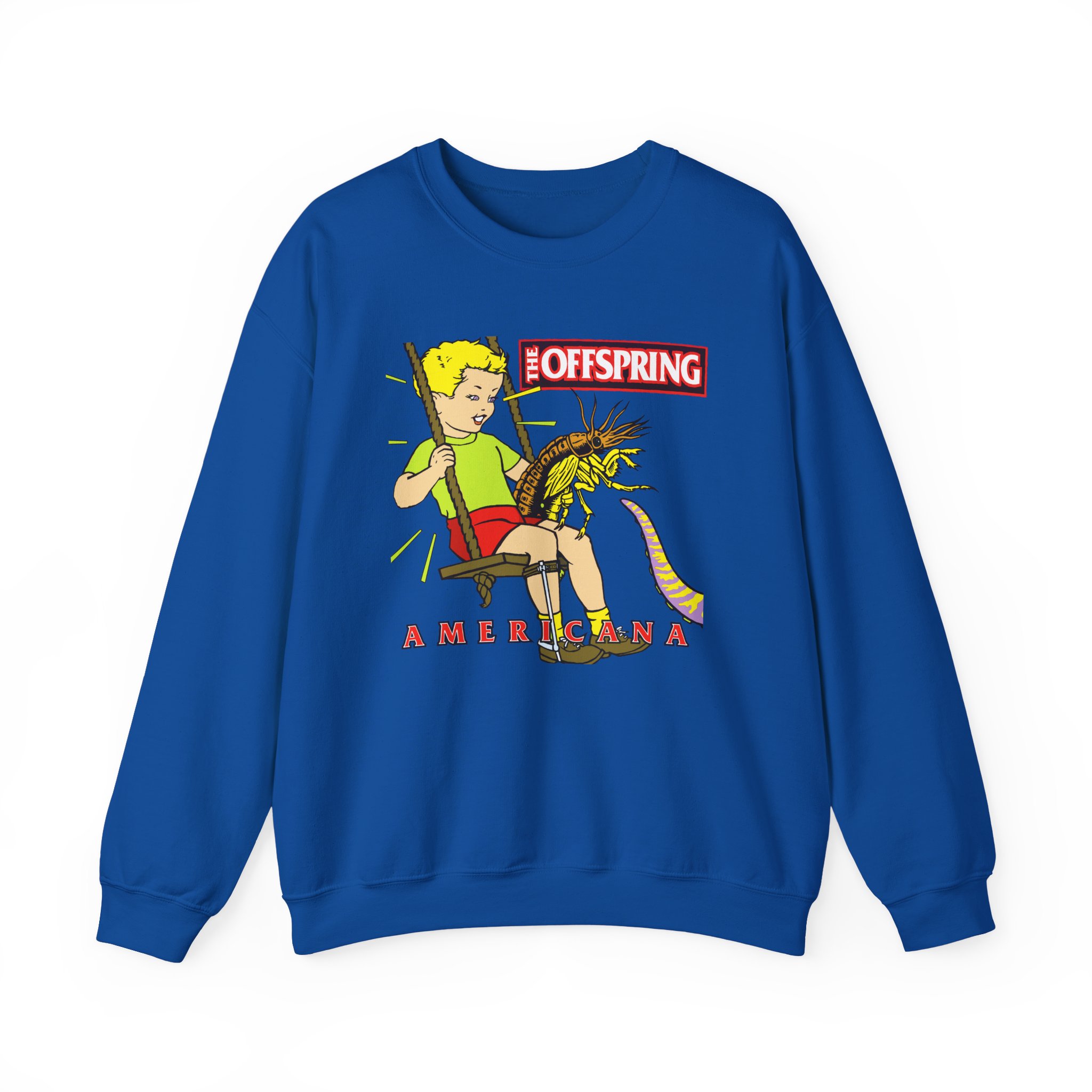 The Offspring Americana Unisex Heavy Blendâ„¢ Crewneck Sweatshirt