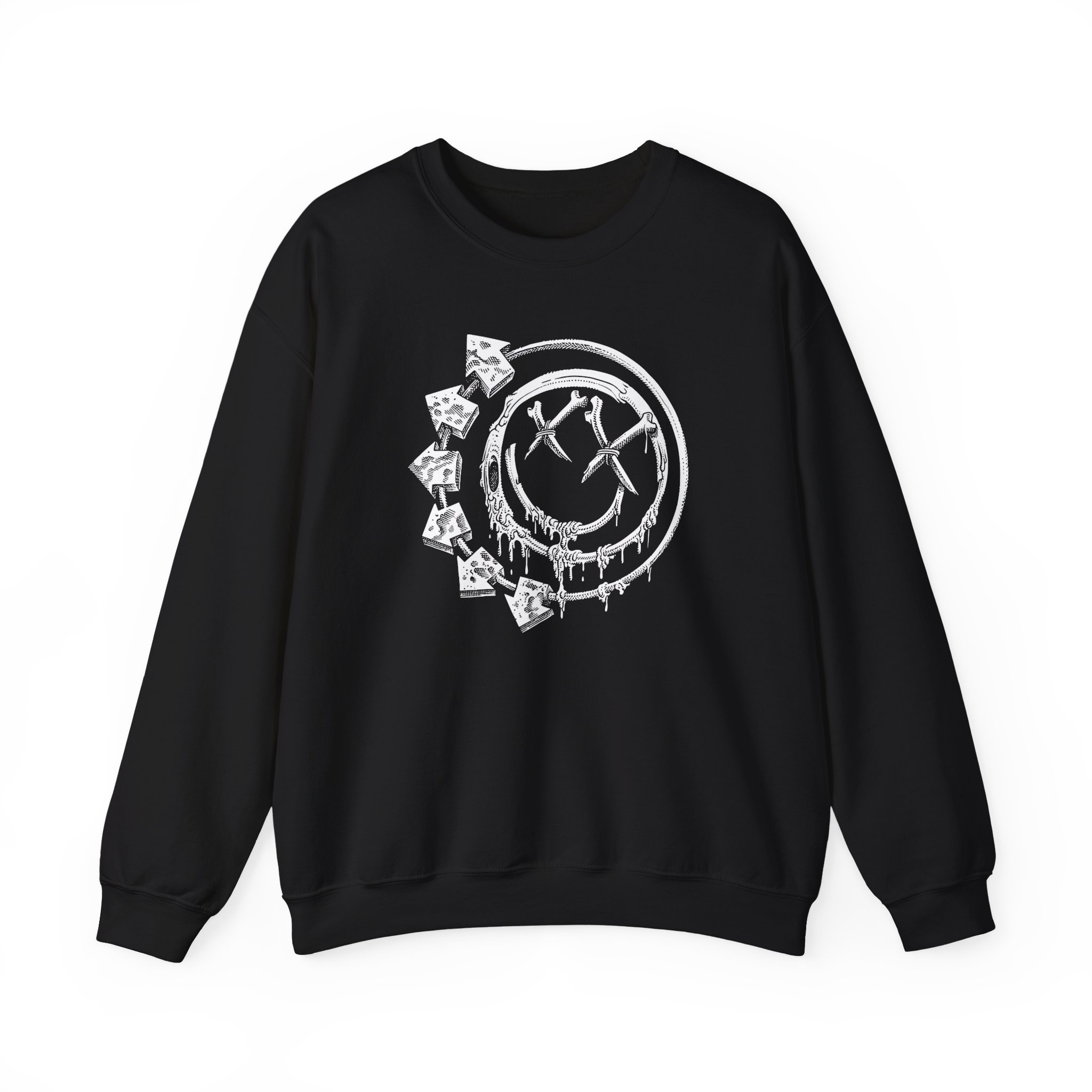 Blink 182 - Bones Unisex Heavy Blendâ„¢ Crewneck Sweatshirt