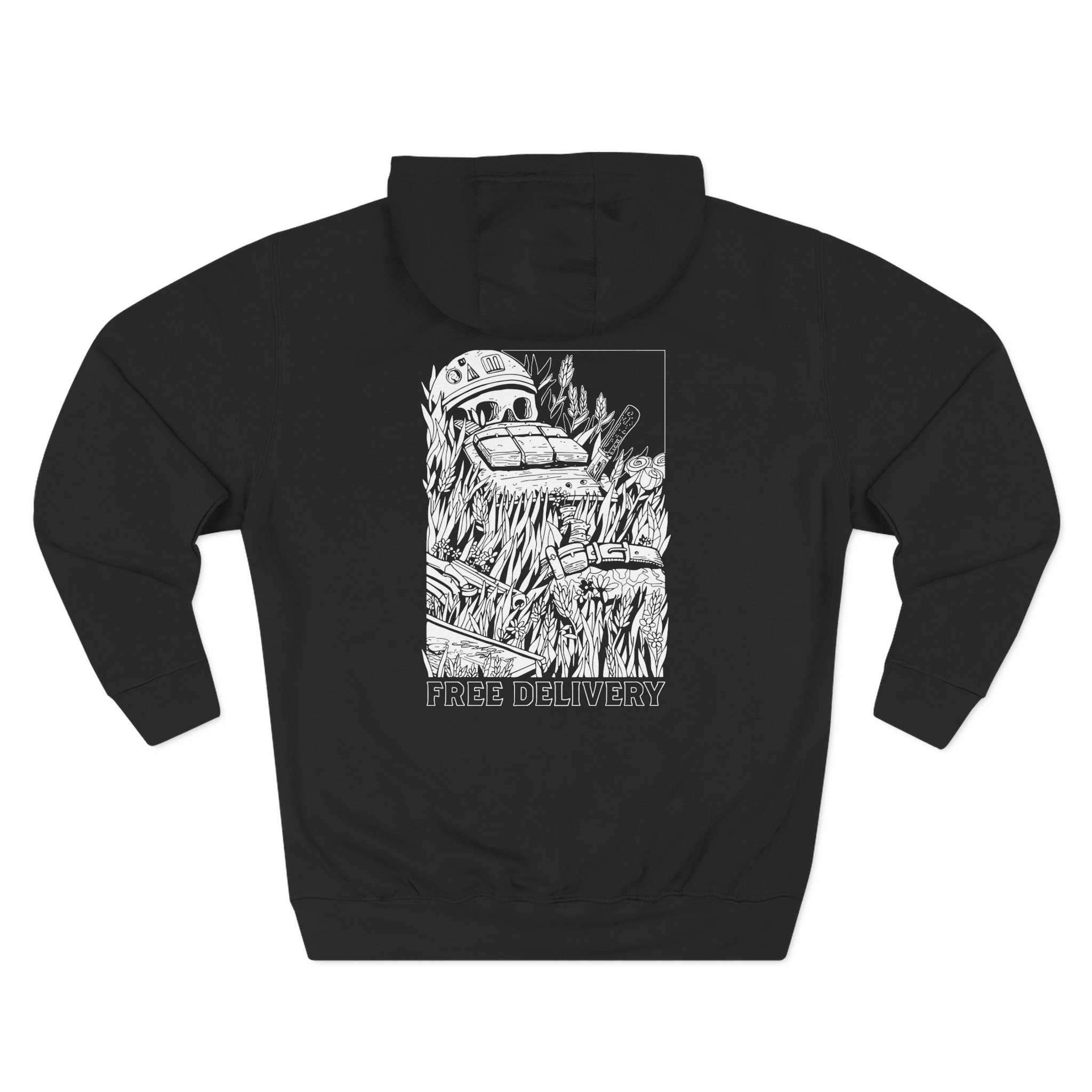 Lvndmark Free Delivery Three-Panel Fleece Hoodie