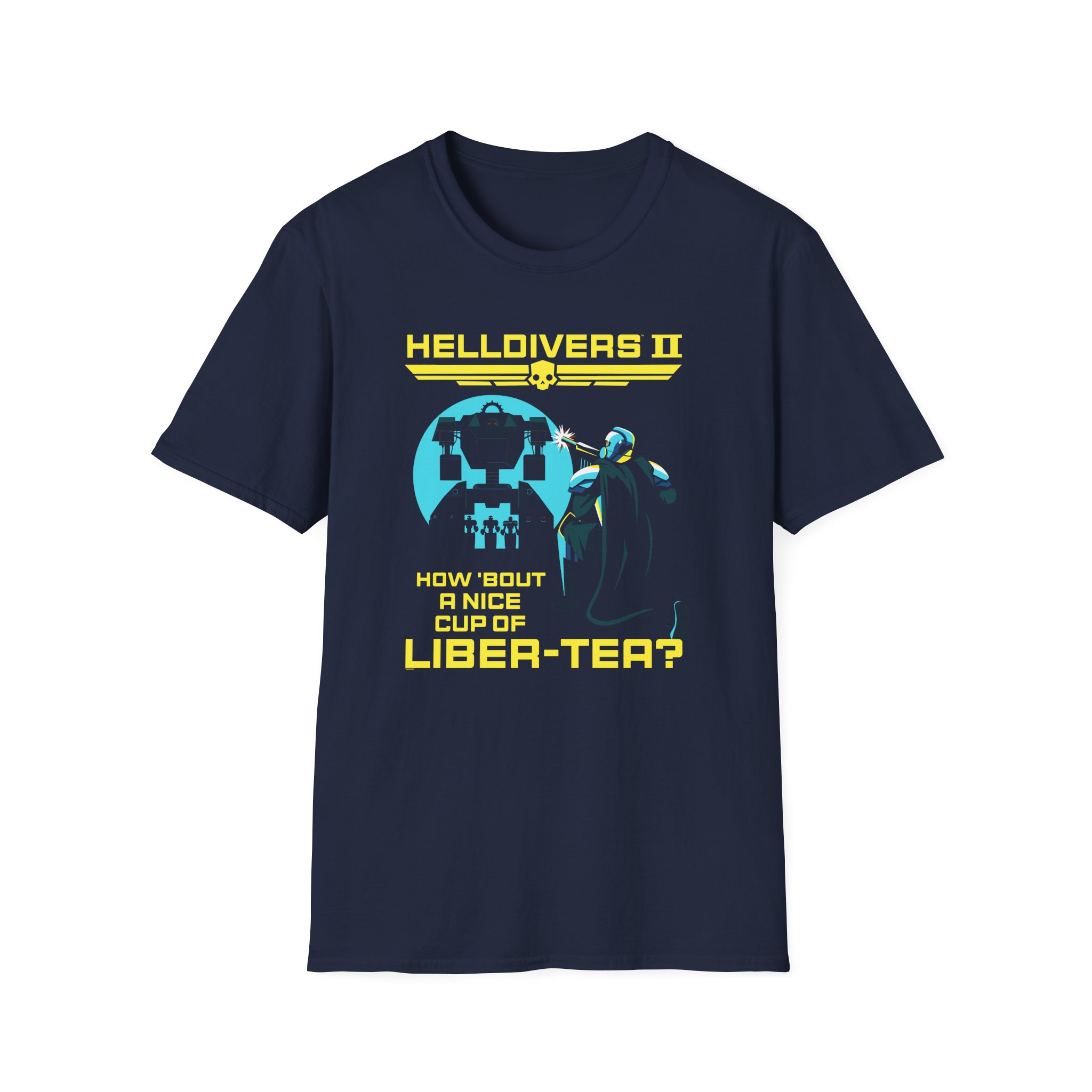 Helldivers Cup of Liber-tea Unisex Softstyle T-Shirt
