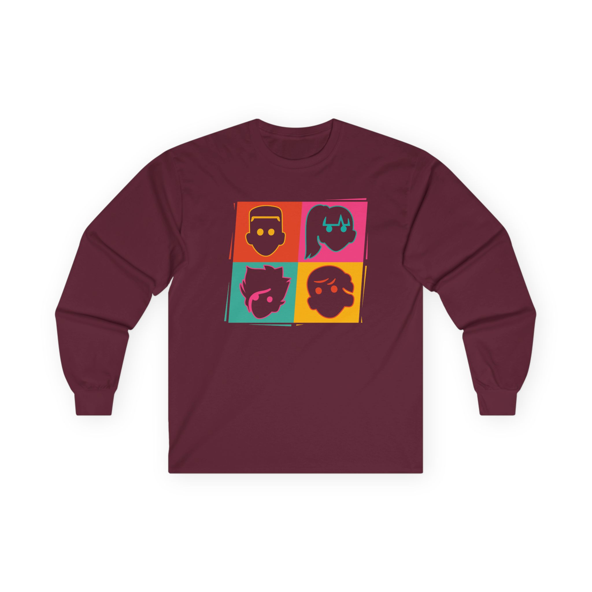 Grounded Faces Unisex Ultra Cotton Long Sleeve Tee
