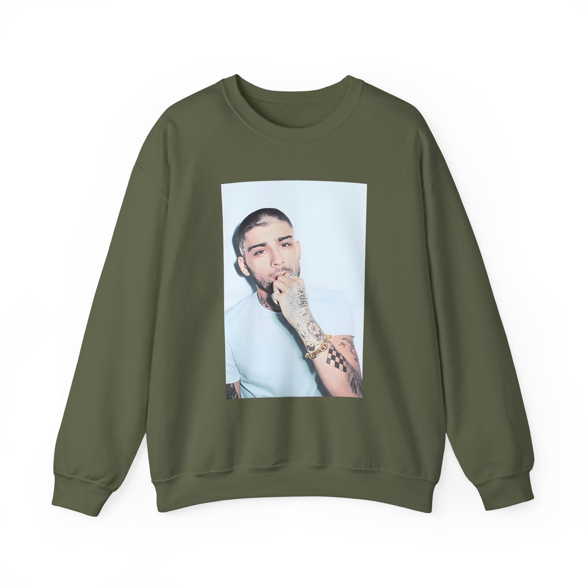 Zayn Malik Photo Unisex Heavy Blendâ„¢ Crewneck Sweatshirt