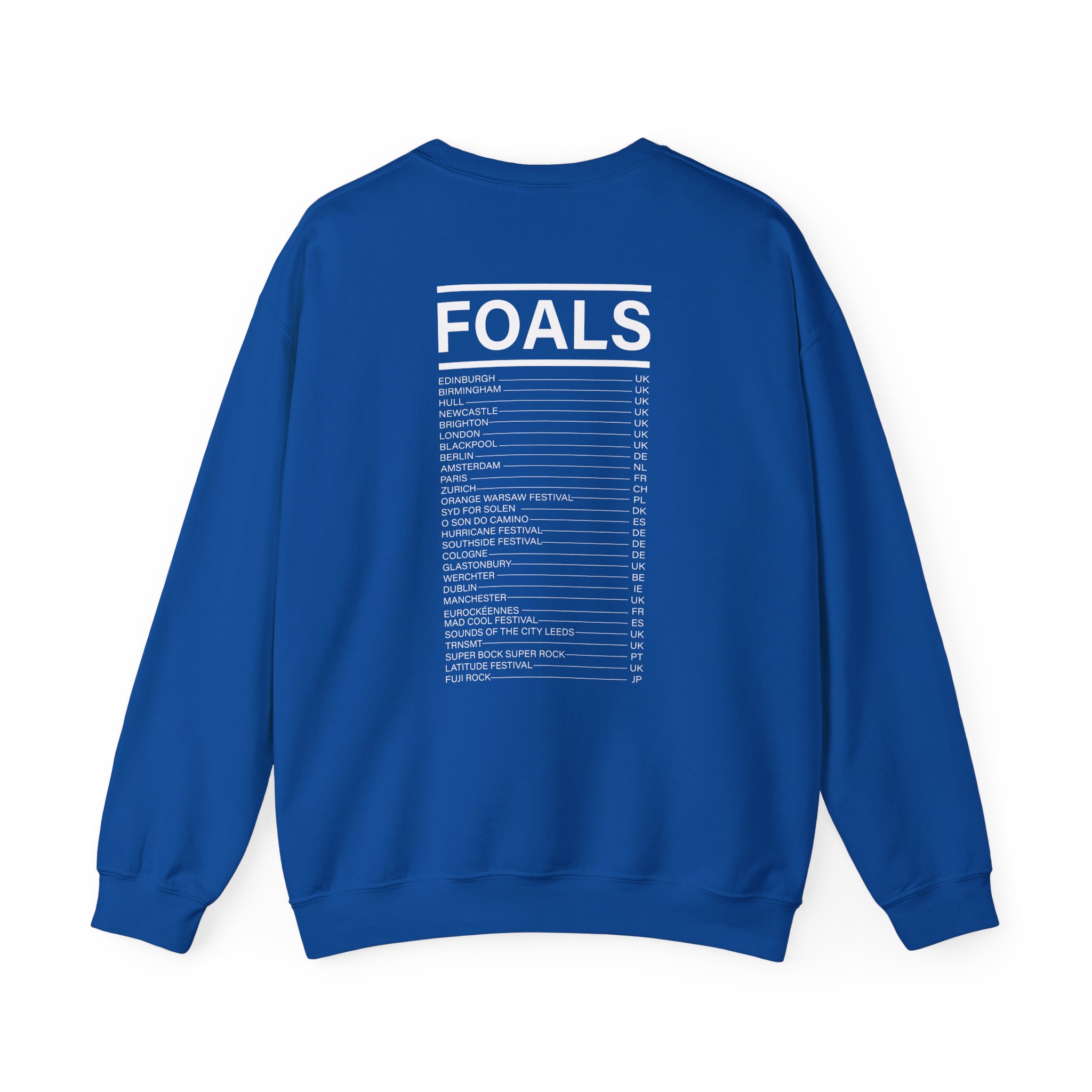 Foals Red Rose Unisex Heavy Blendâ„¢ Crewneck Sweatshirt