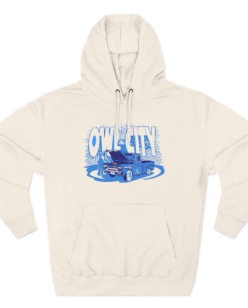 Owl City Car Trouble Three-Panel Fleece Hoodie