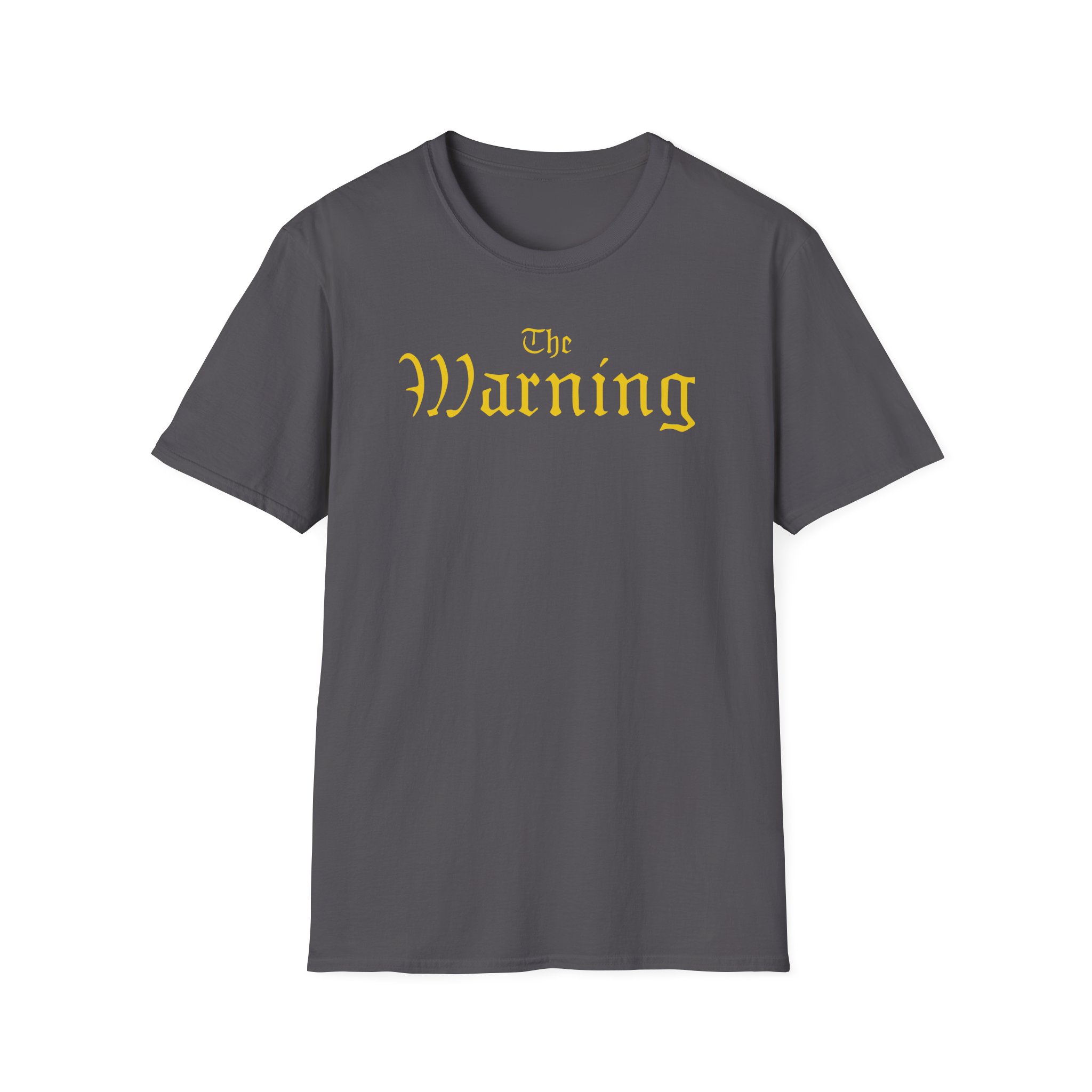 The Warning Gold TW Logo Unisex Softstyle T-Shirt